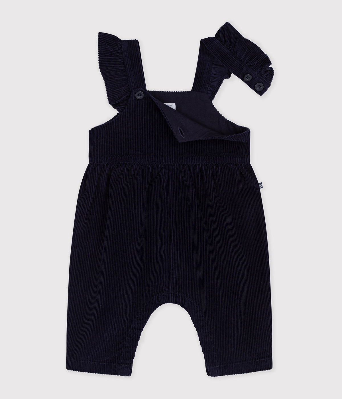 salopette-bébé-en-velours-jambes-longues-unie