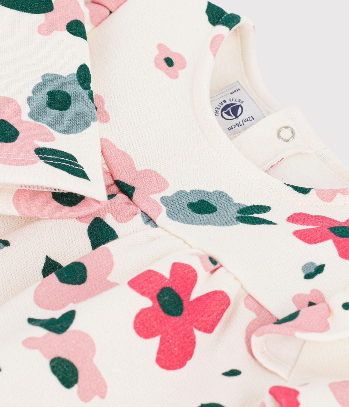 robe-bébé-en-coton-manches-longues-imprimée-à-fleurs
