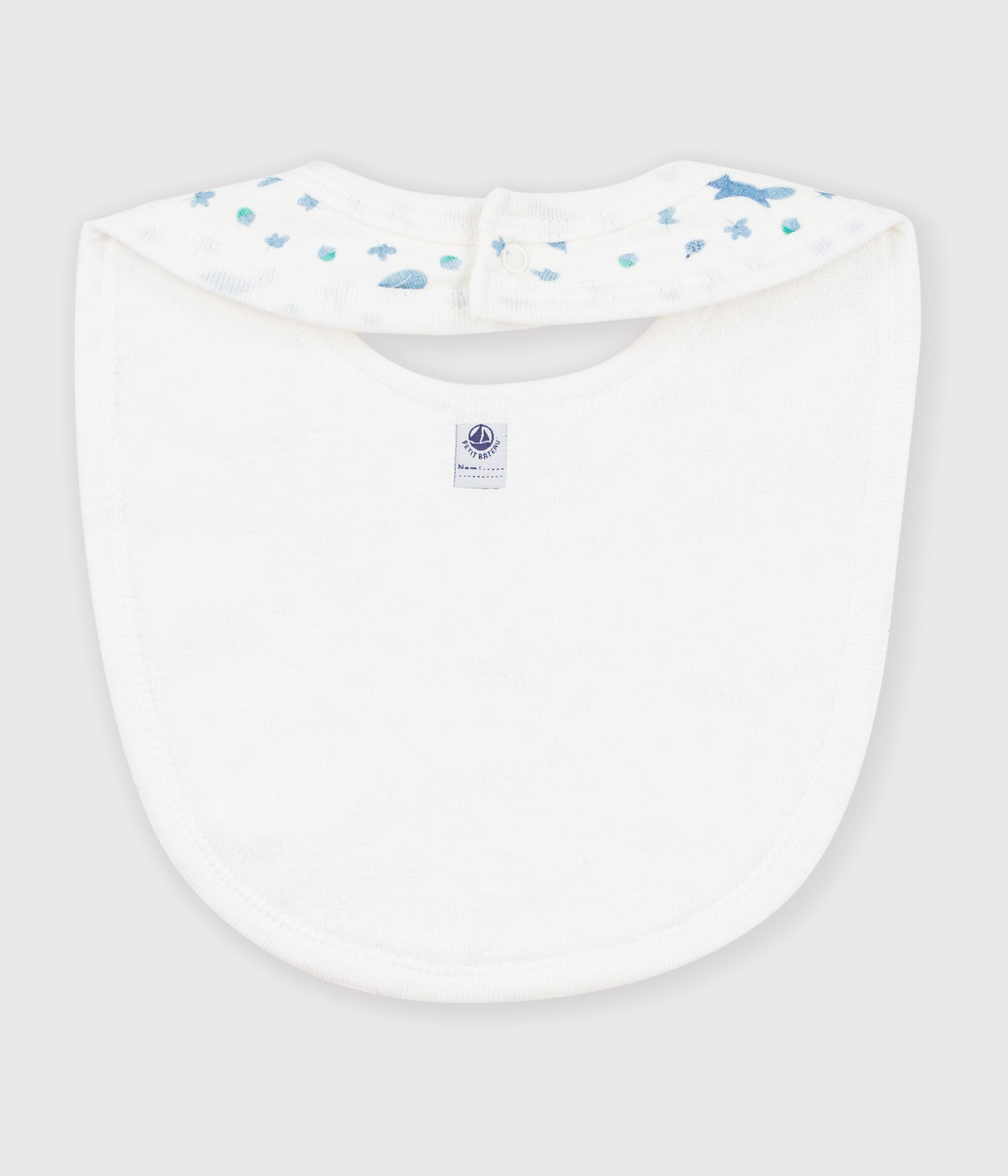 bavoir-bébé-en-coton-imprimé