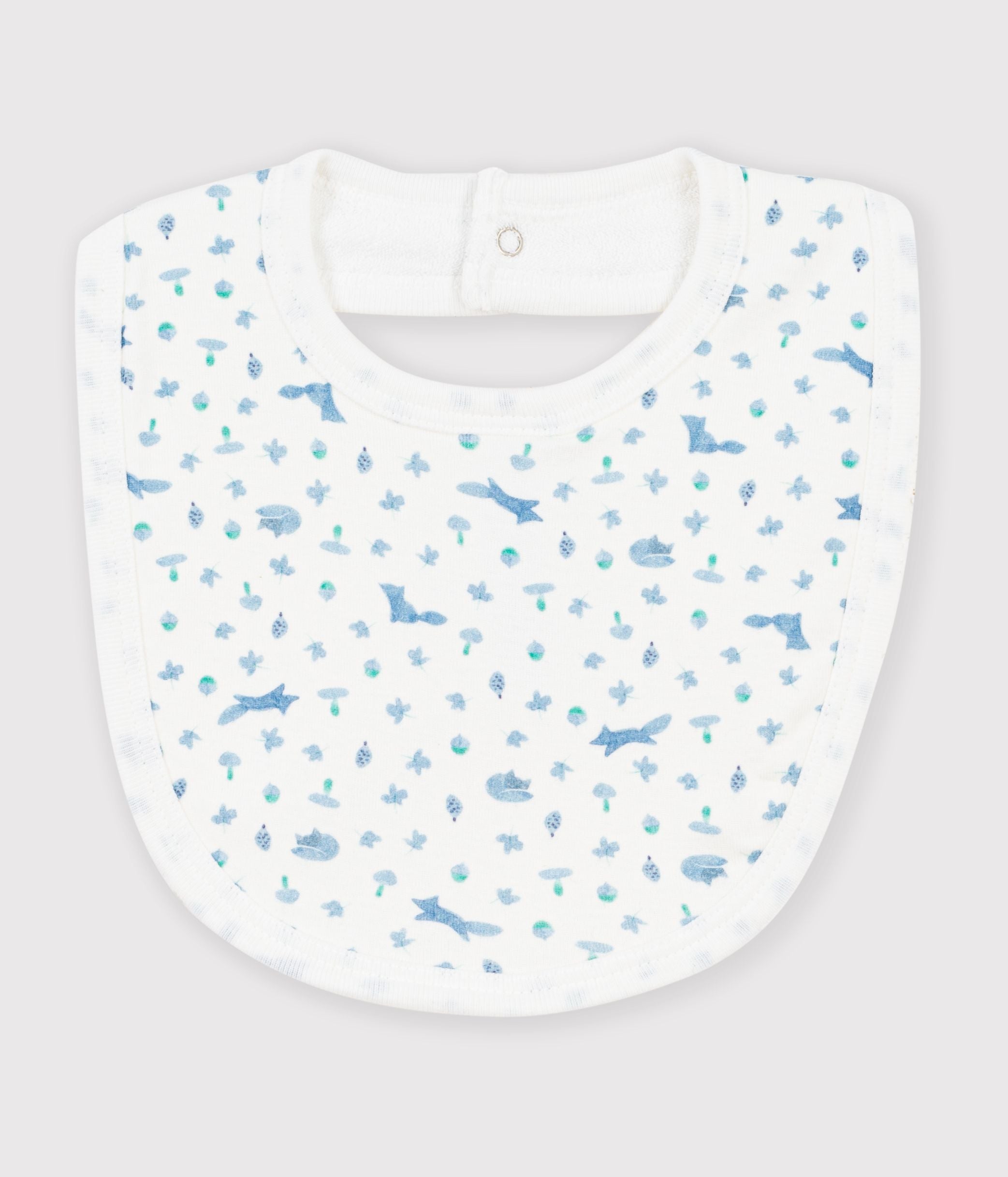 bavoir-bébé-en-coton-imprimé