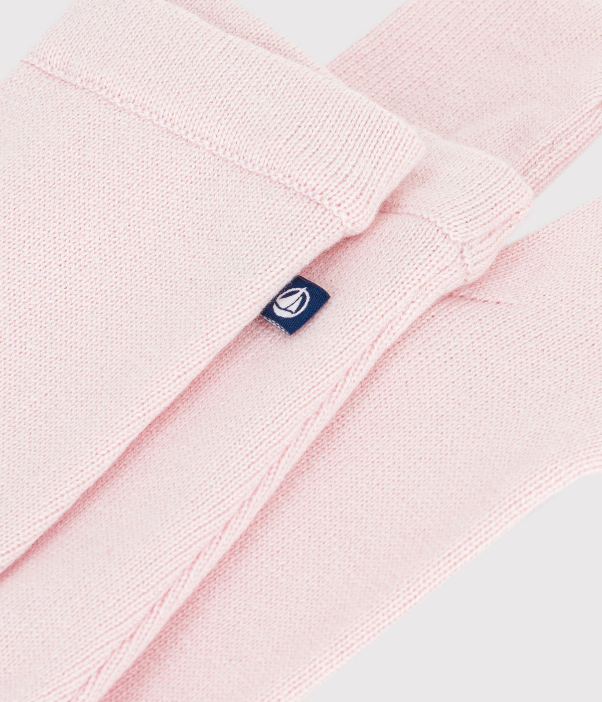 pantalon-bébé-en-tricot-laine-et-coton-uni