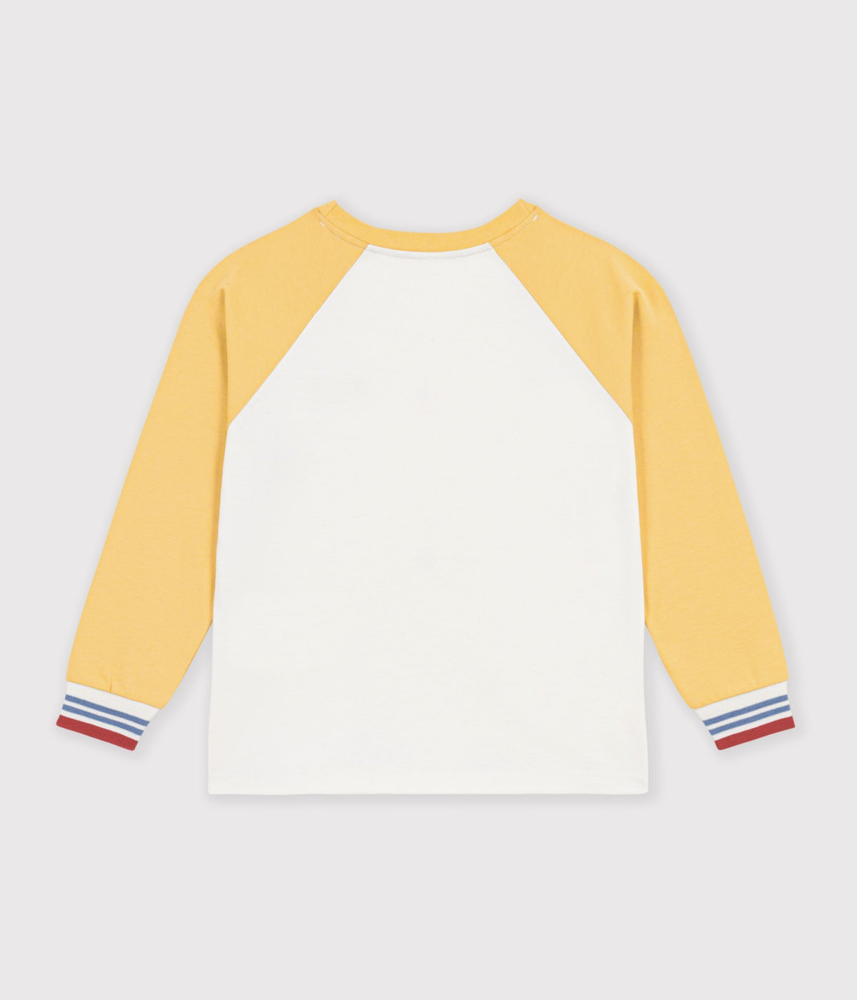 tee-shirt-enfant-manches-longues-en-coton-colorblock