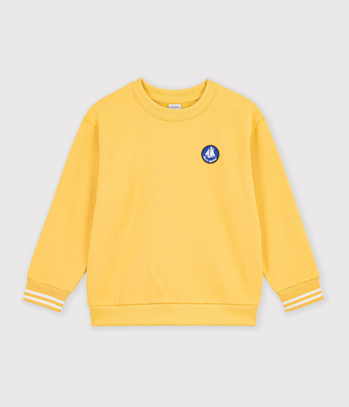 sweatshirt-enfant-en-coton-uni
