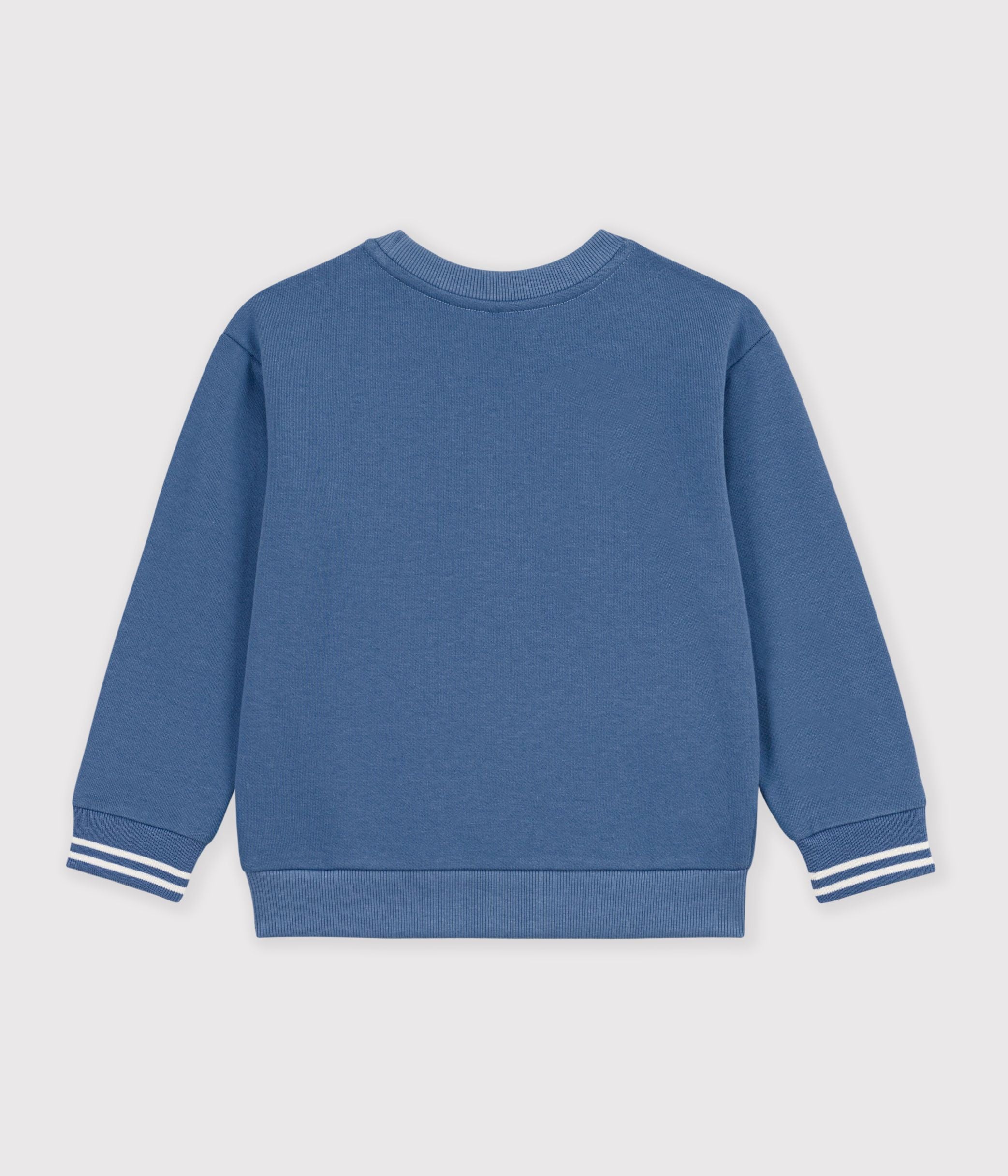 sweatshirt-enfant-en-coton-uni