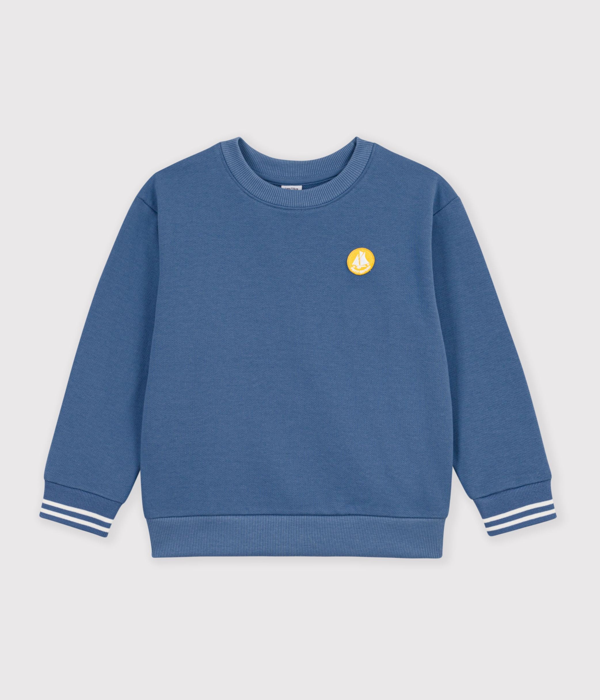 sweatshirt-enfant-en-coton-uni