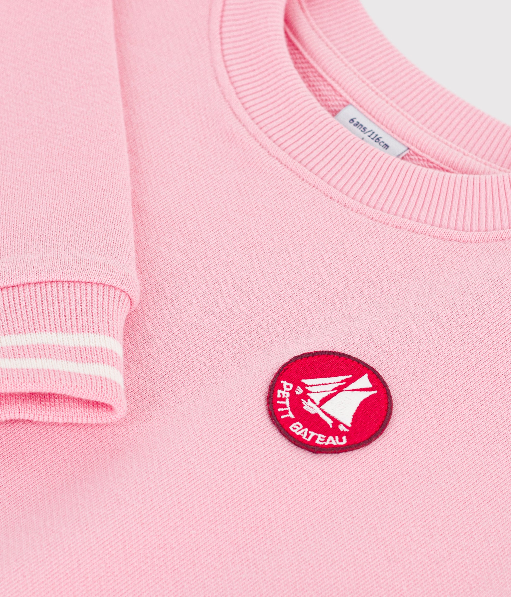 sweatshirt-enfant-en-coton-uni