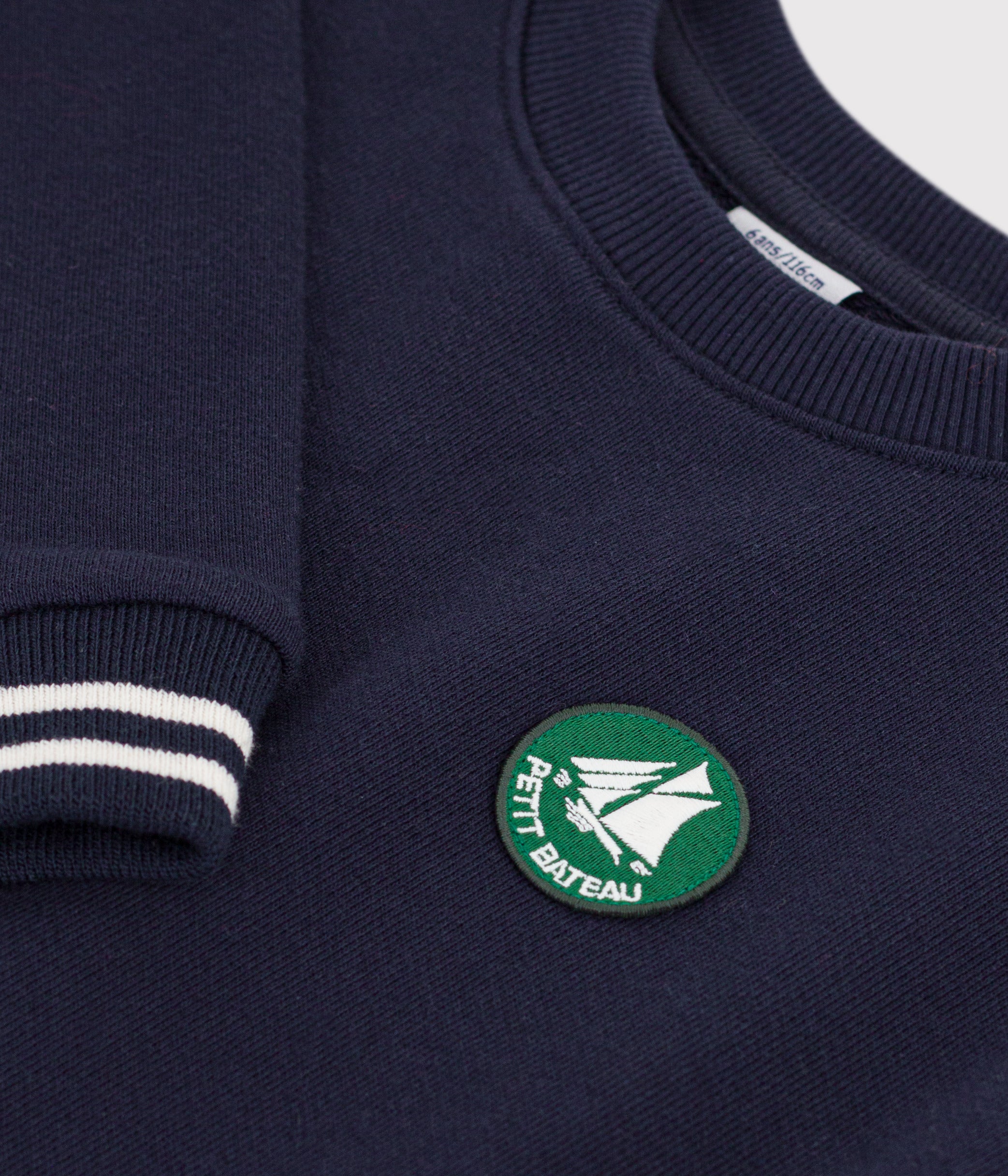 sweatshirt-enfant-en-coton-uni