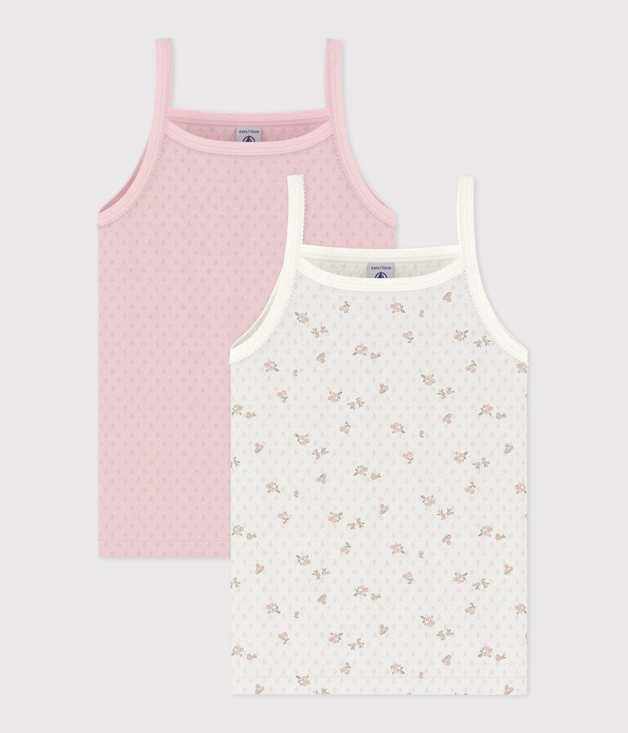 lot-de-débardeurs-enfant-en-coton-ajouré-à-fleurs
