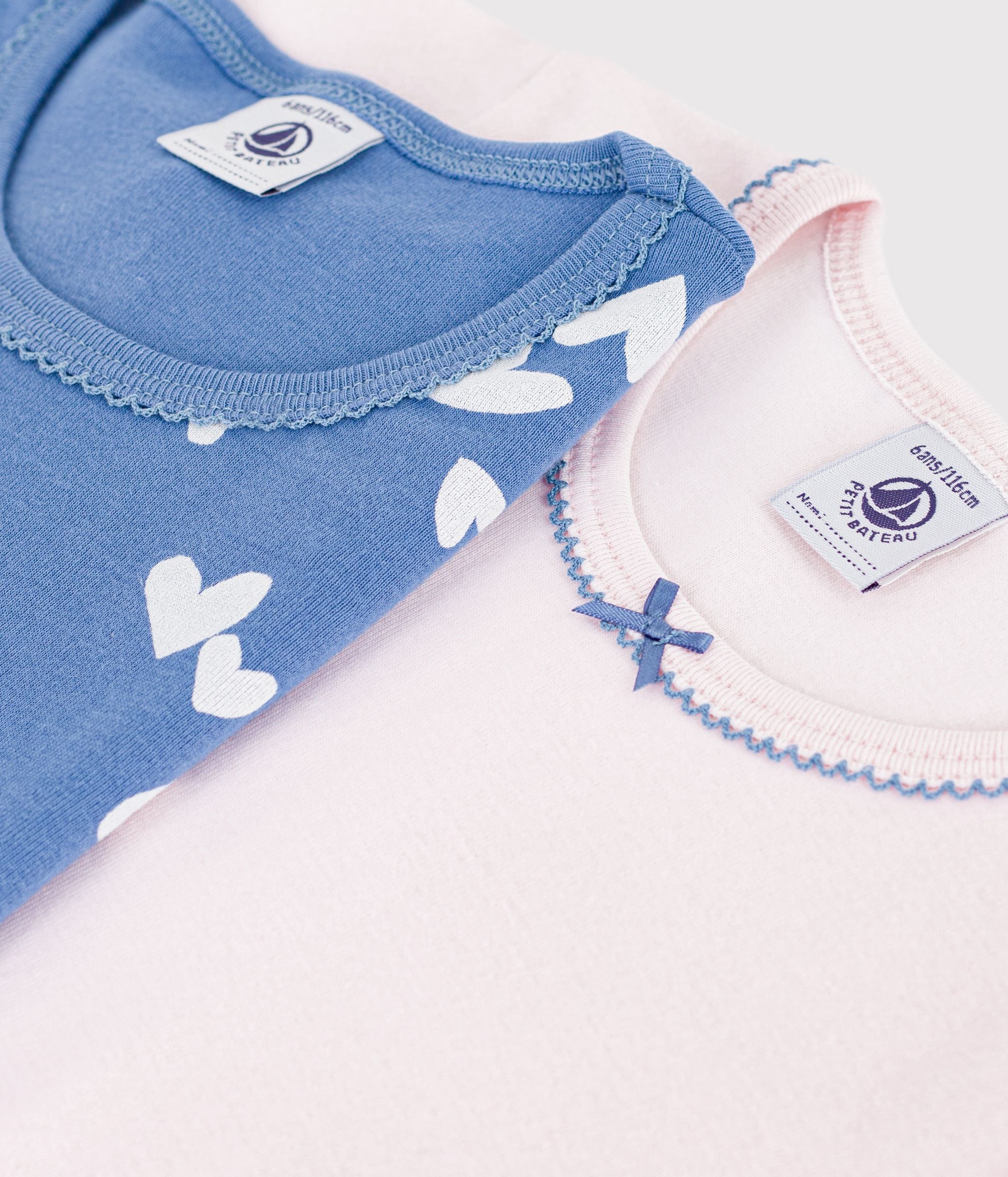 lot-de-tee-shirts-enfant-en-coton-manches-courtes-à-cœurs