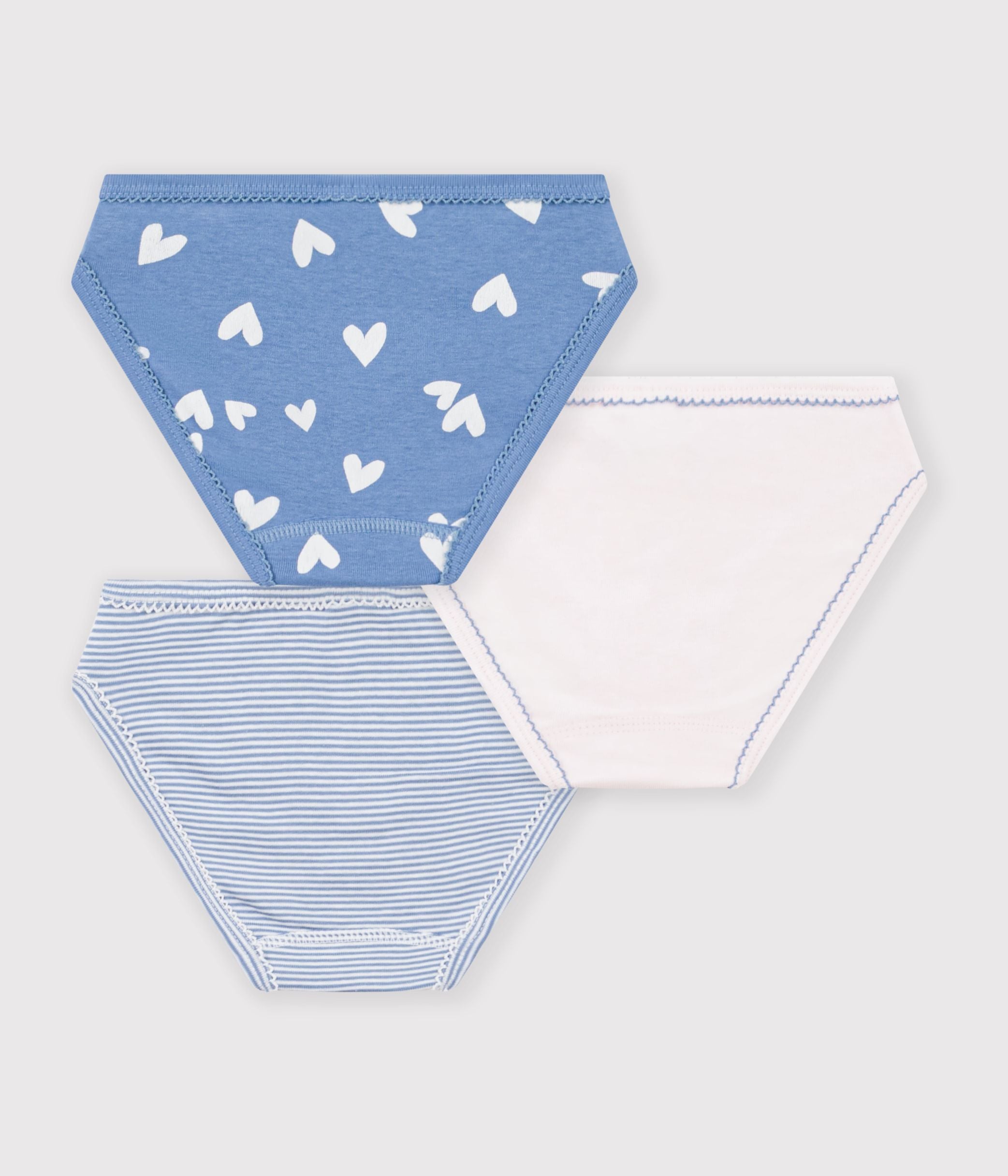 lot-de-culottes-enfant-en-coton-à-cœurs