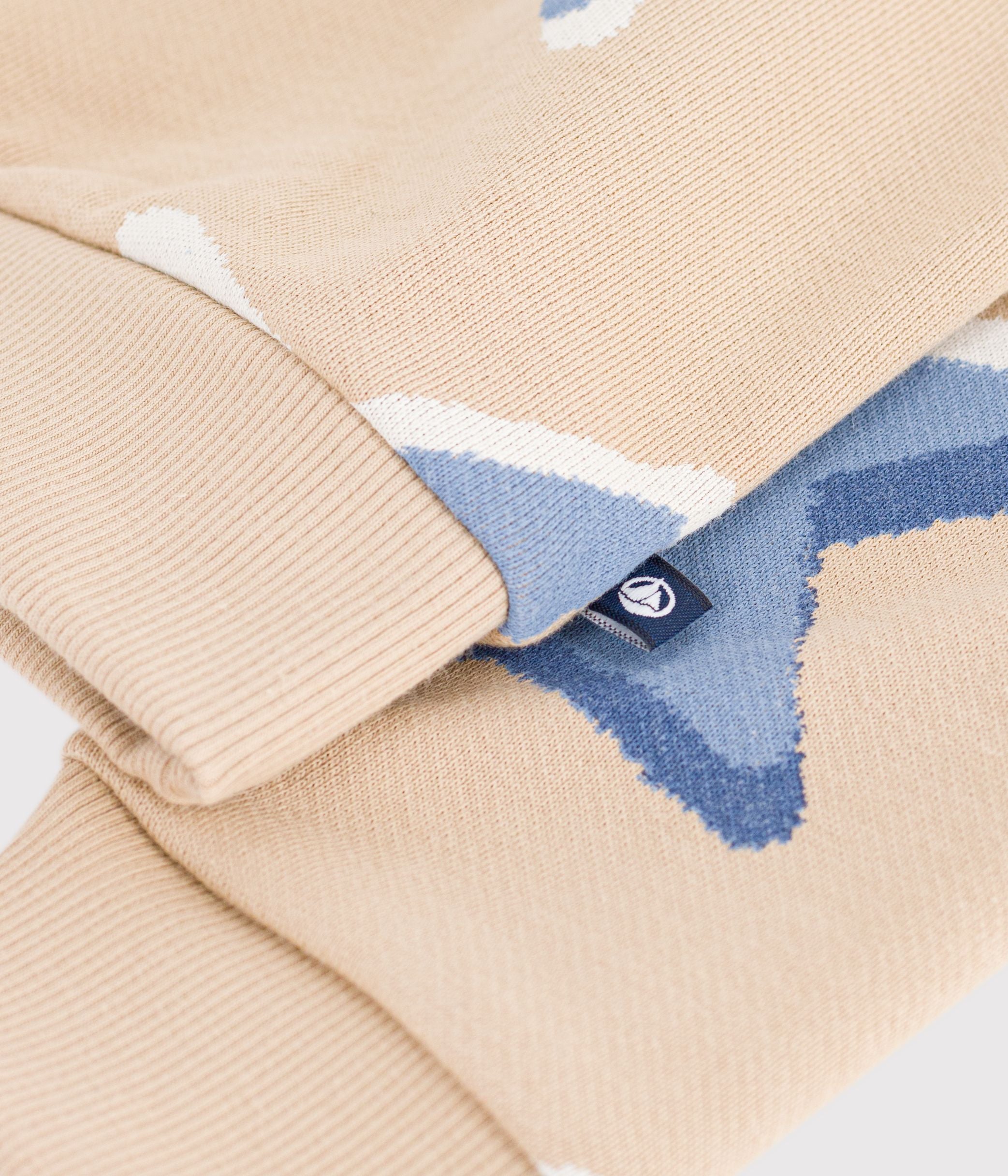 sweatshirt-enfant-en-coton-imprimé-étoiles
