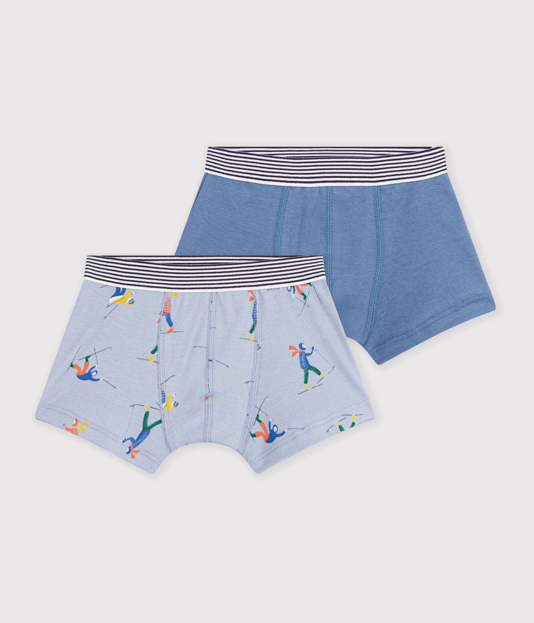 lot-de-boxers-enfant-en-coton-imprimé-skieurs