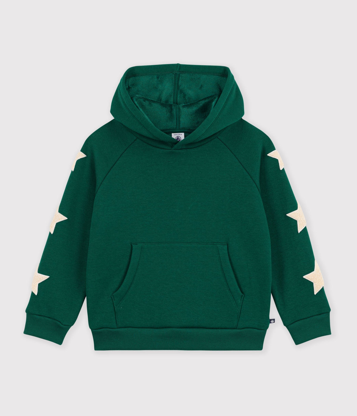 sweatshirt-à-capuche-enfant-en-coton-uni