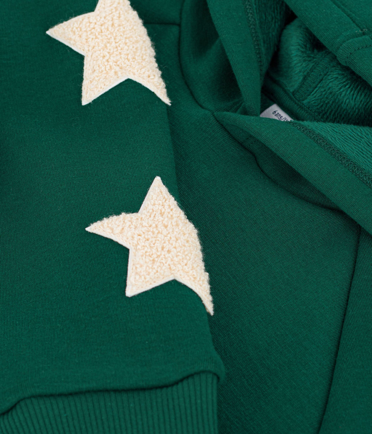 sweatshirt-à-capuche-enfant-en-coton-uni