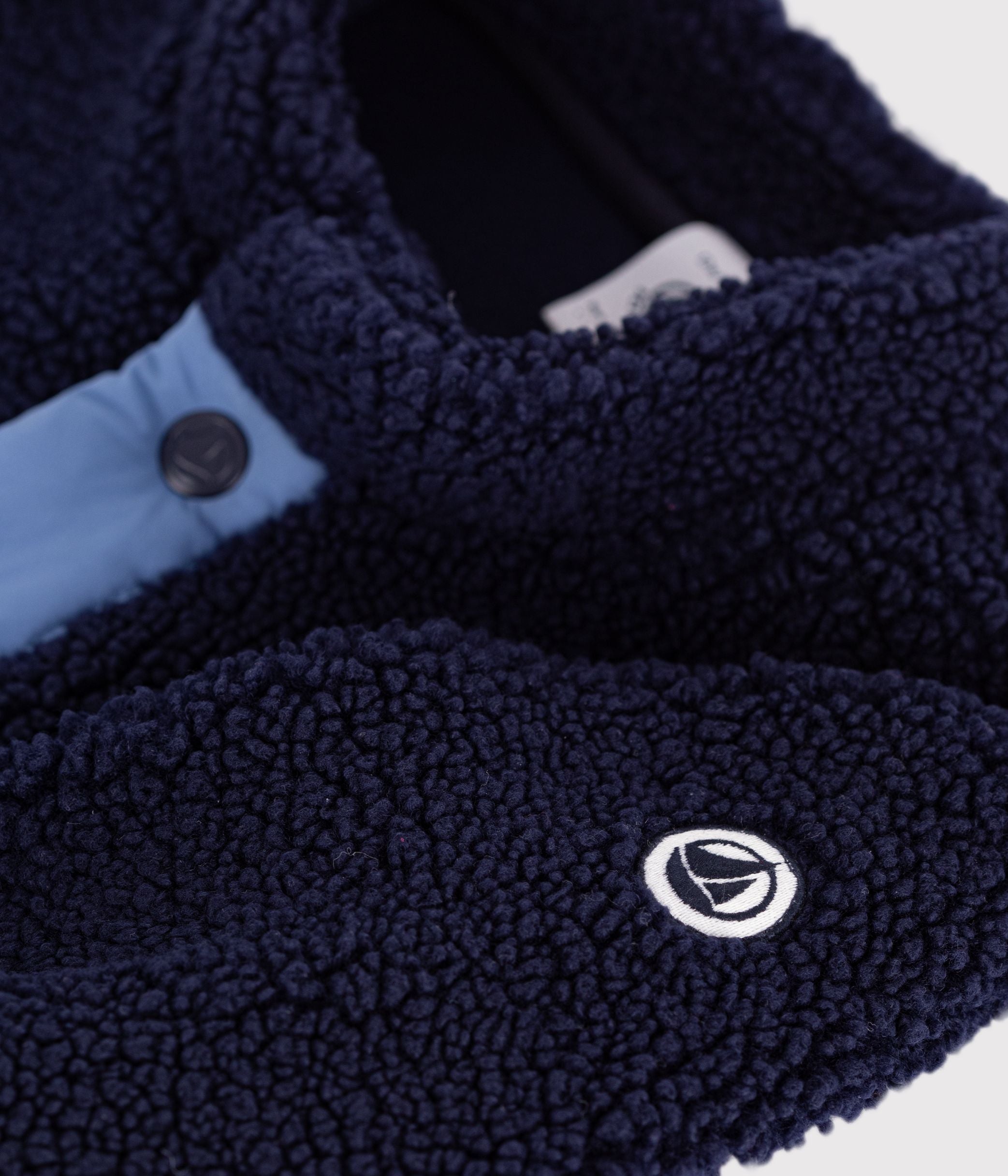 manteau-bébé-ouatiné-en-sherpa-unie