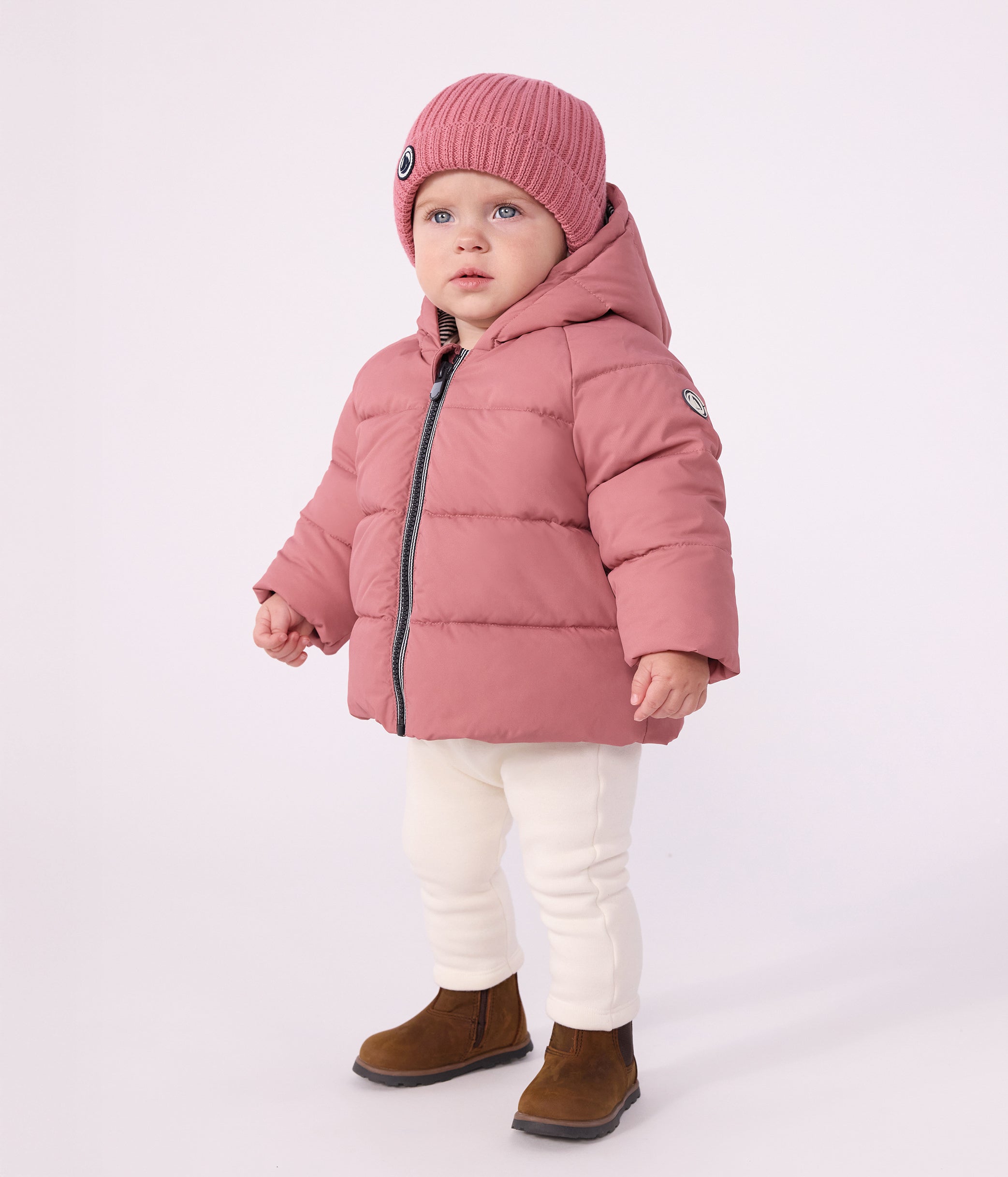 doudoune-bébé-en-polyester-uni
