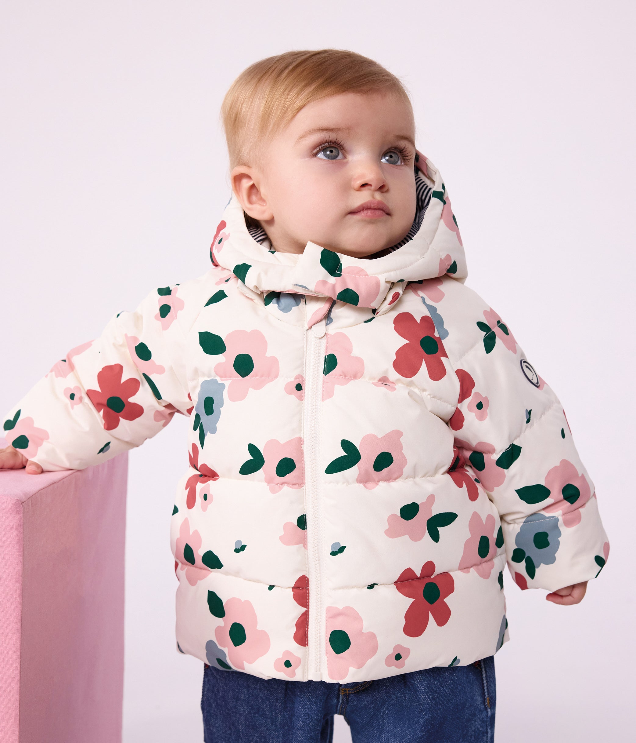doudoune-bébé-en-polyester-imprimé-animalier