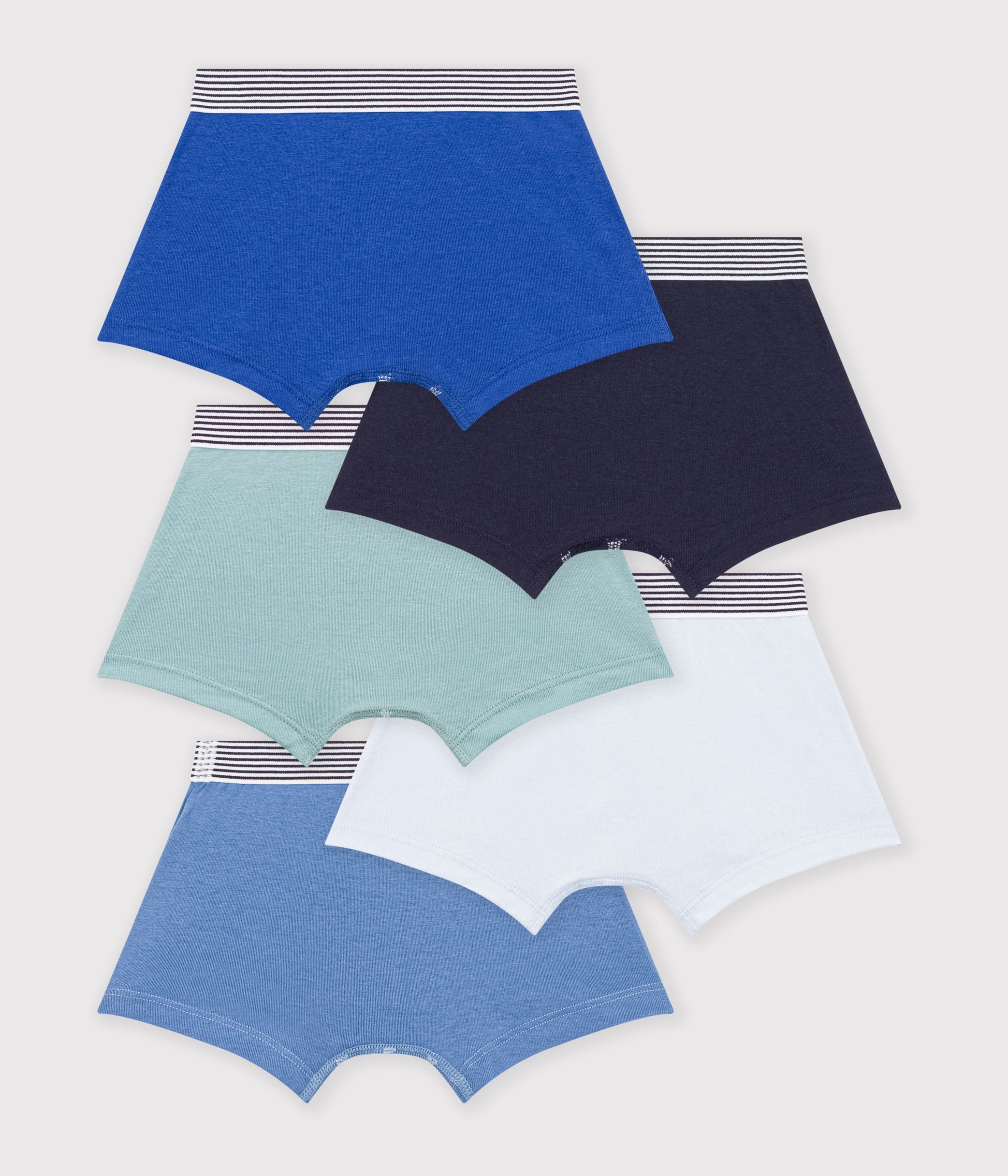 lot-de-boxers-enfant-en-coton-uni