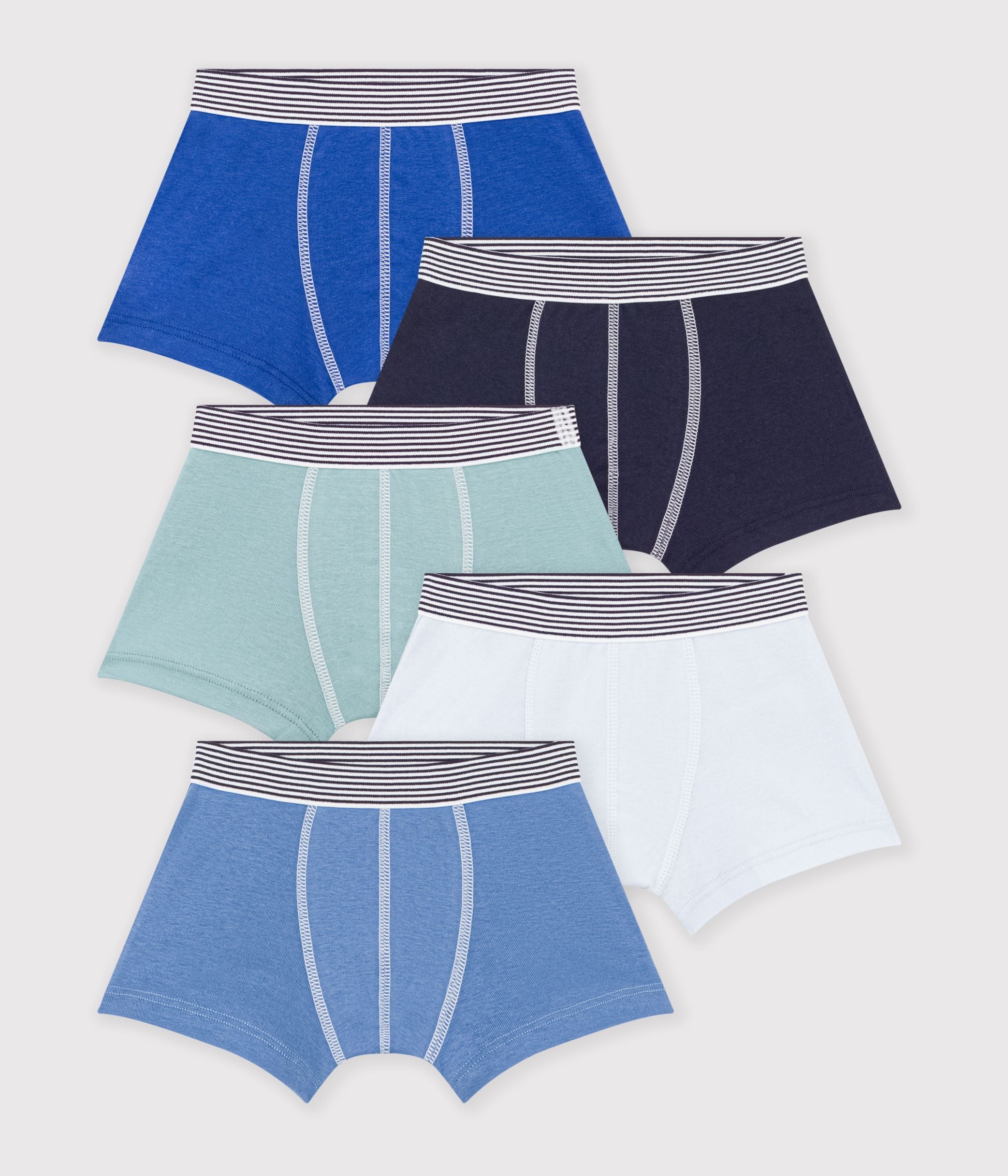 lot-de-boxers-enfant-en-coton-uni