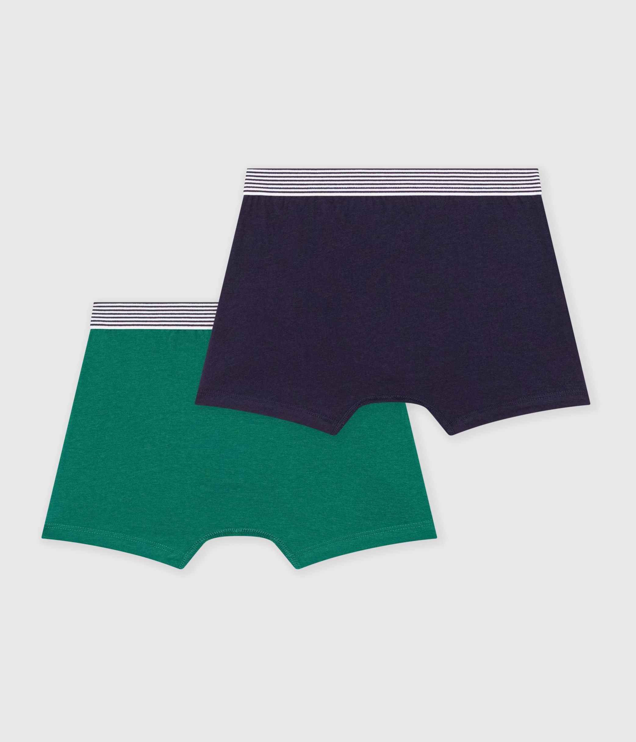 lot-de-boxers-enfant-en-coton-et-élasthanne-uni