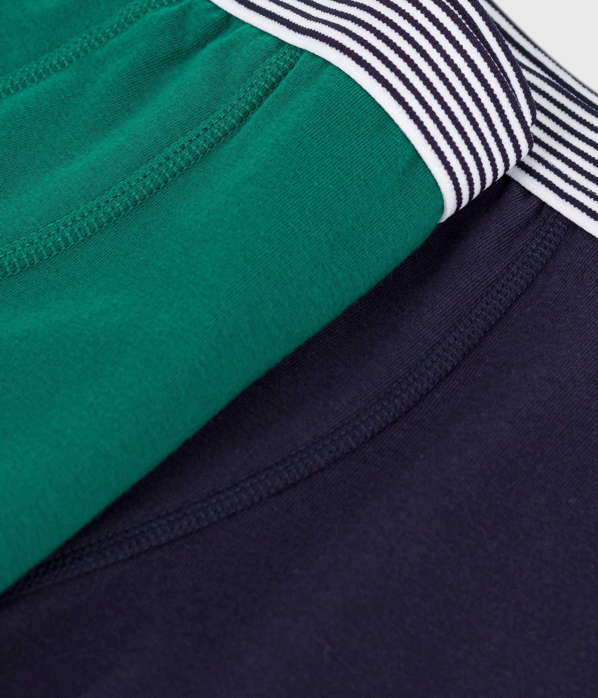 lot-de-boxers-enfant-en-coton-et-élasthanne-uni