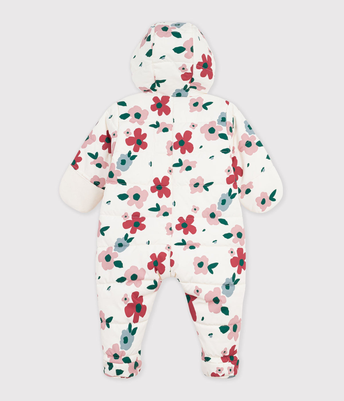 combipilote-bébé-en-polyester-imprimé-fleurs