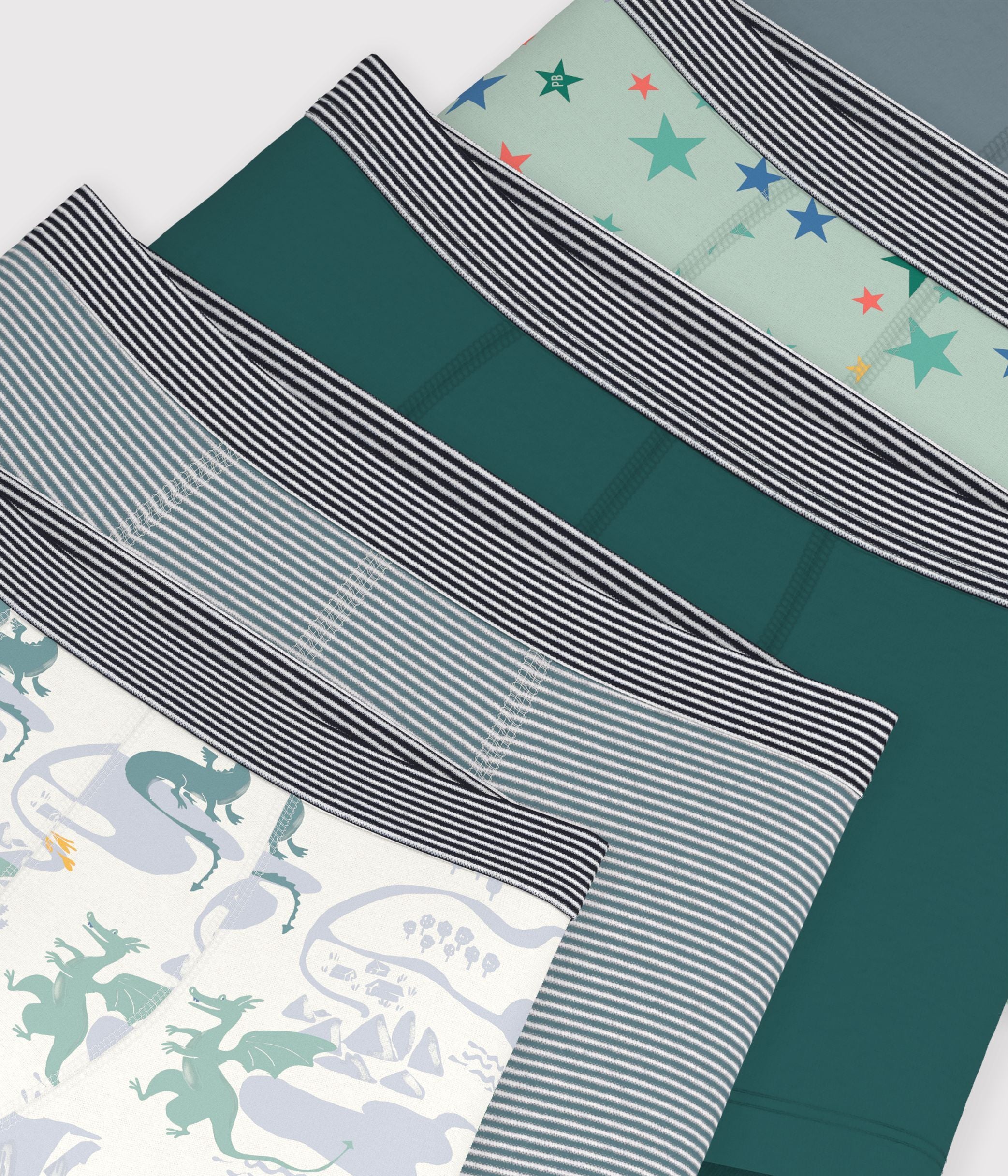 lot-de-boxers-enfant-en-coton-imprimé