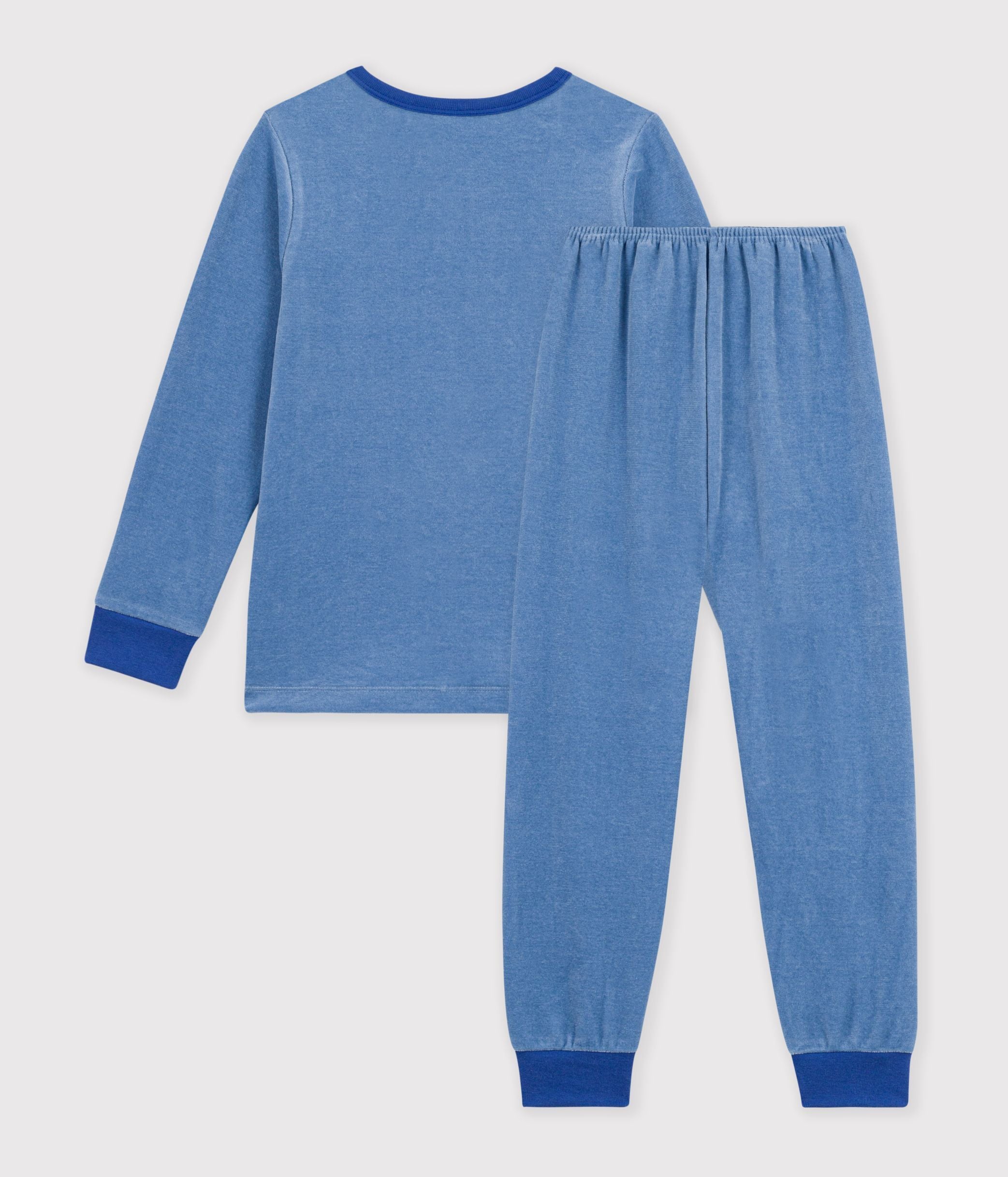 pyjama-enfant-en-velours-à-motif-paris