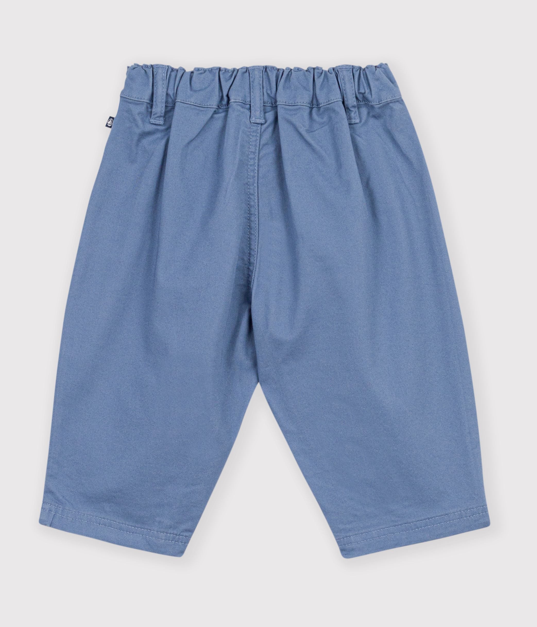 pantalon-bébé-en-serge-uni