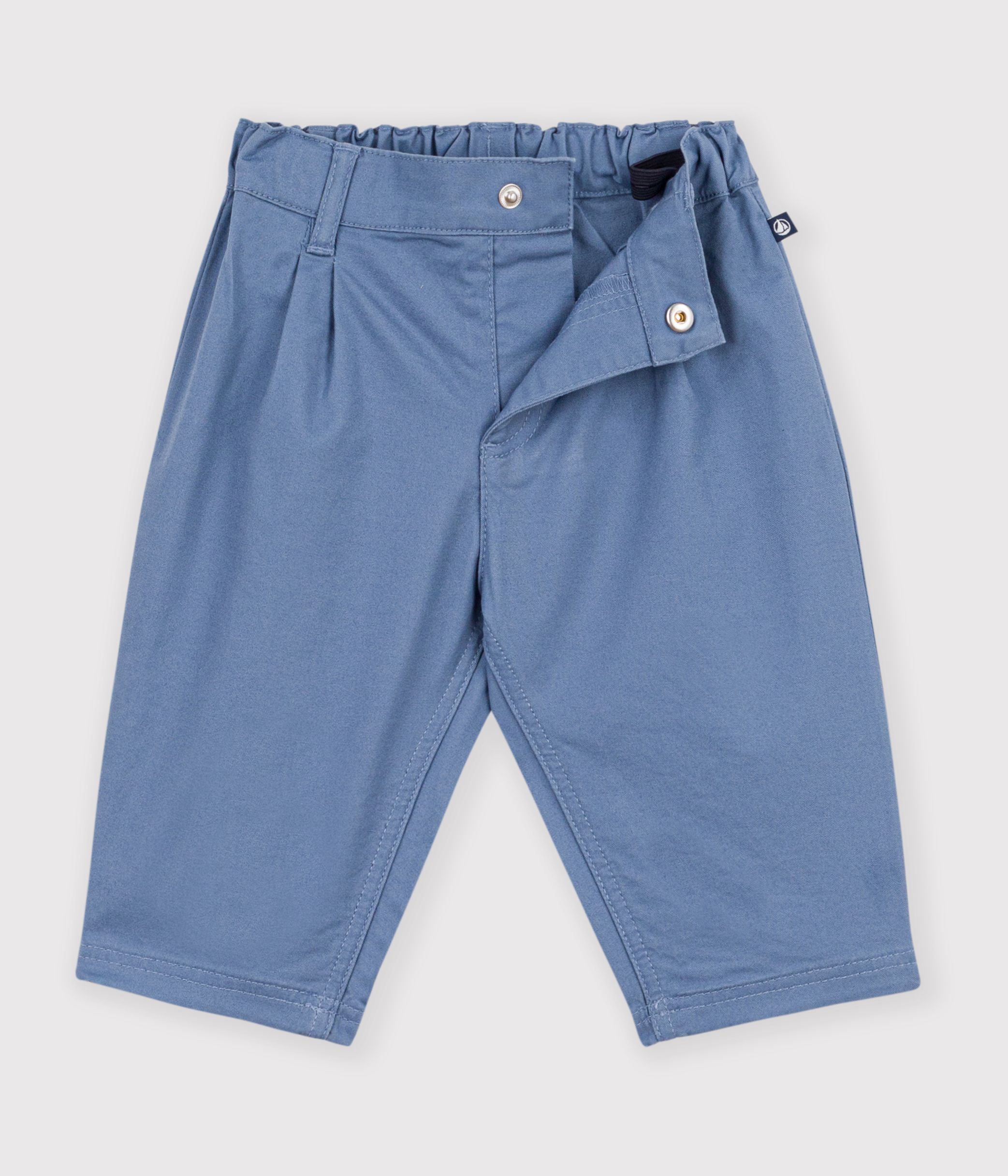 pantalon-bébé-en-serge-uni