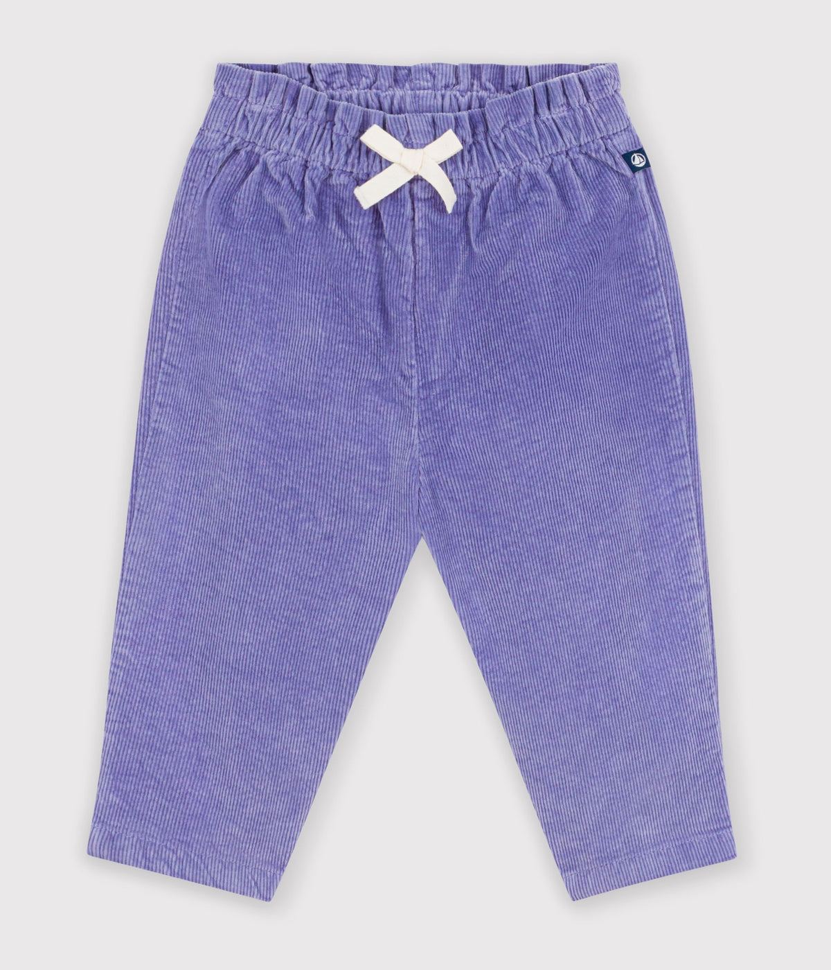pantalon-bébé-en-velours-uni