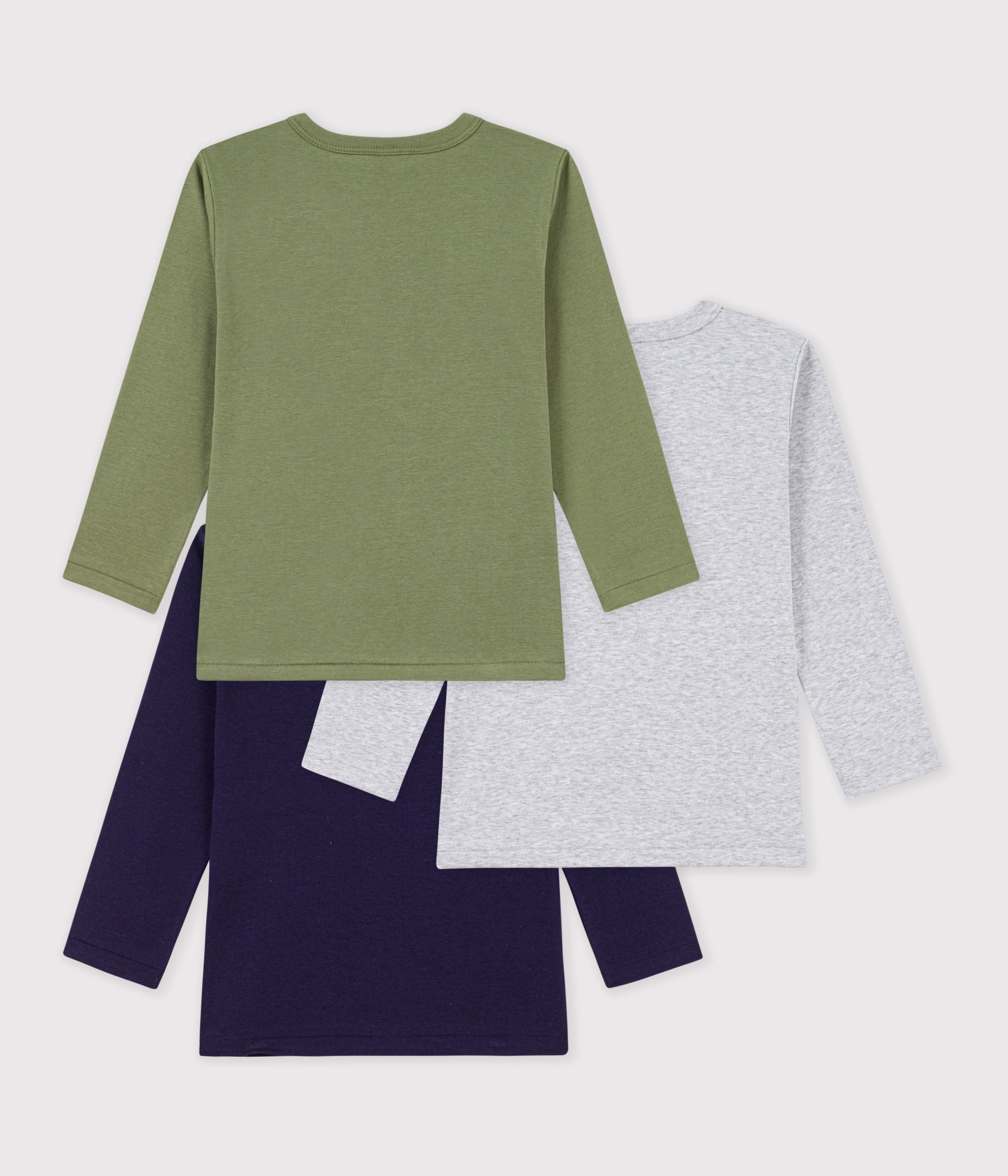 lot-de-tee-shirts-enfant-en-coton-manches-longues-unis