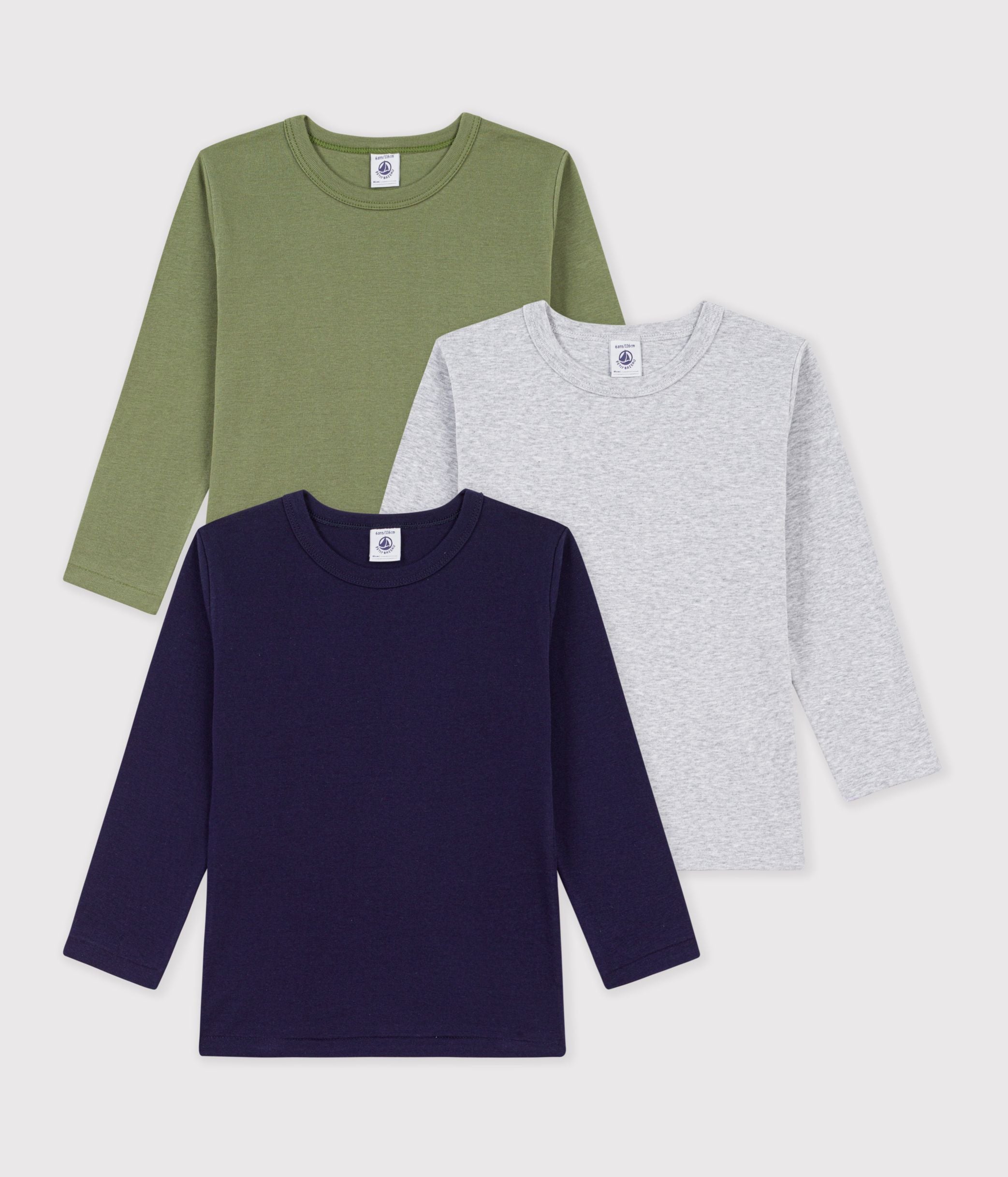 lot-de-tee-shirts-enfant-en-coton-manches-longues-unis