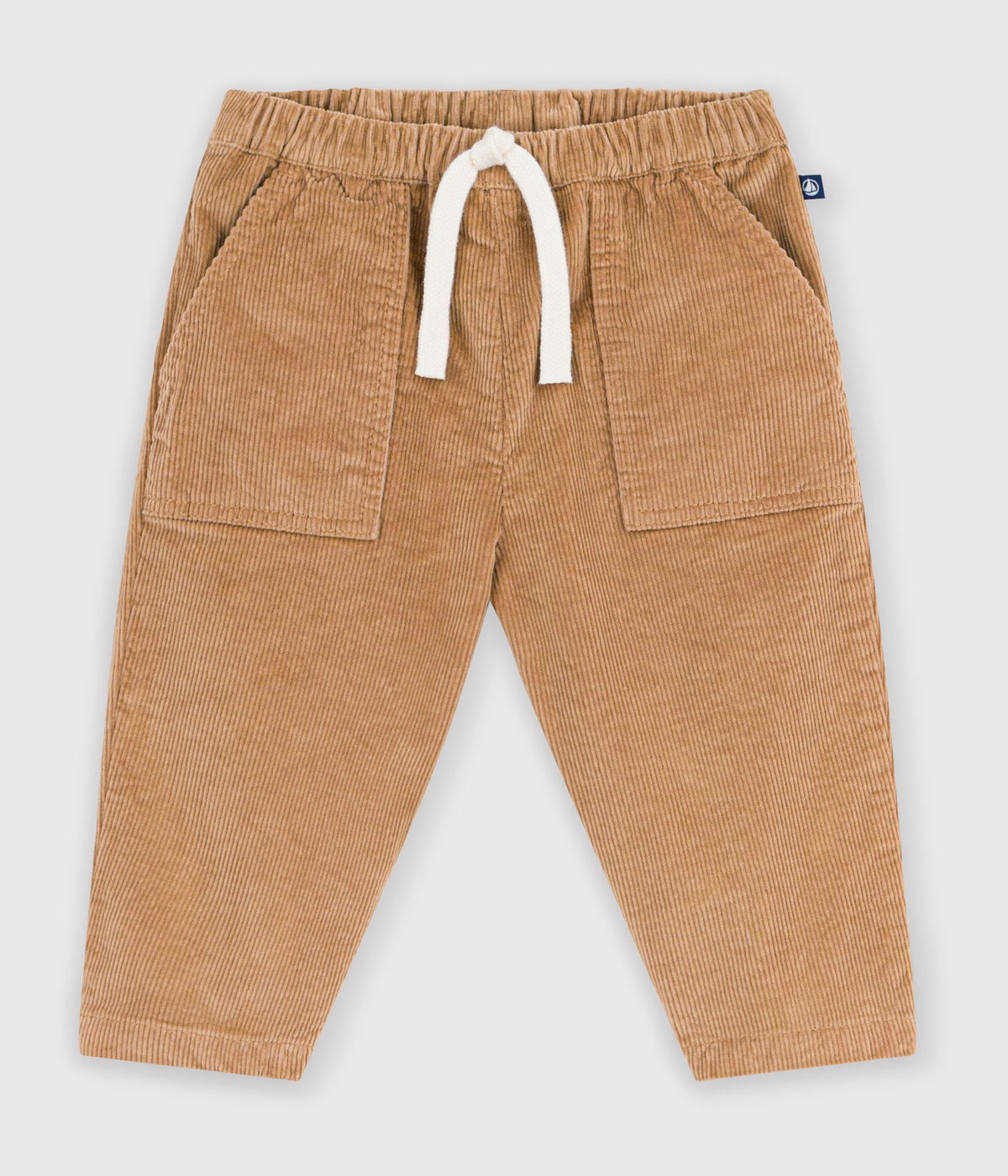 pantalon-bébé-en-velours-uni