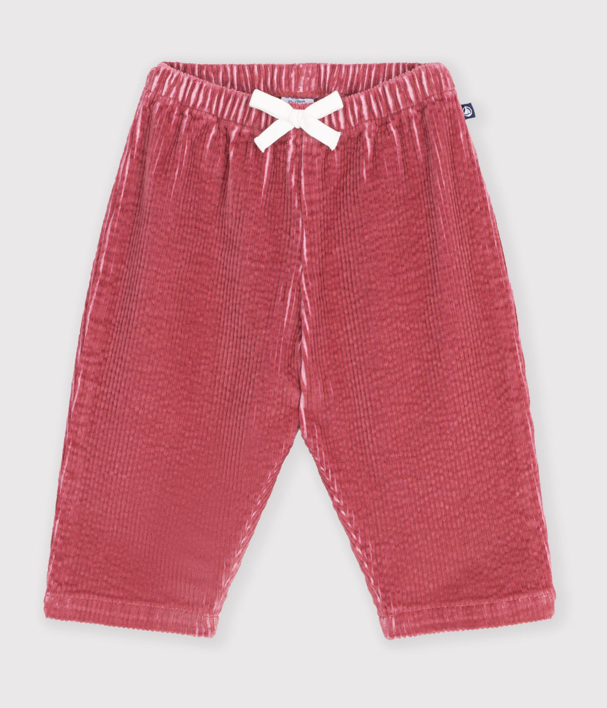 pantalon-bébé-en-velours-uni