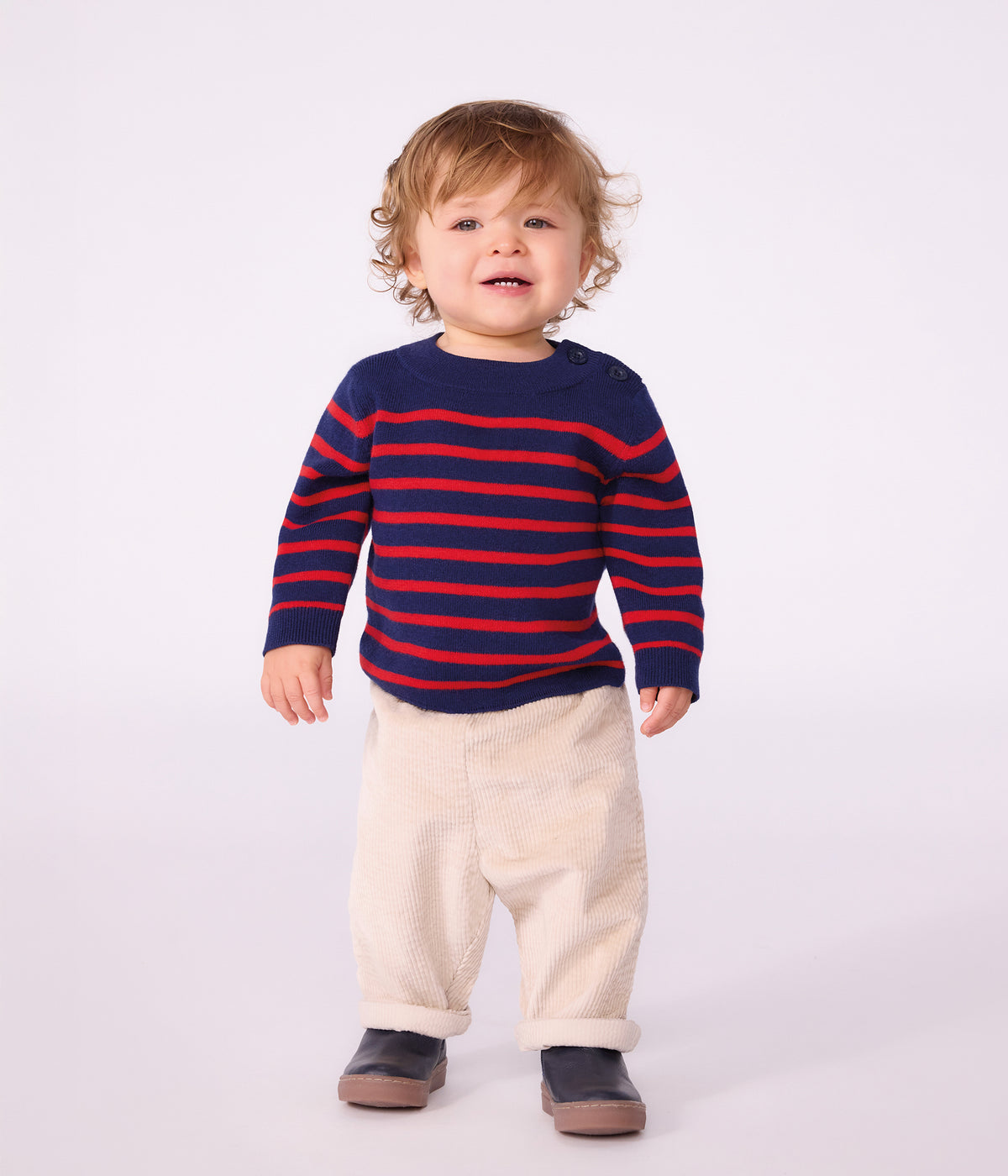 pantalon-bébé-en-velours-uni
