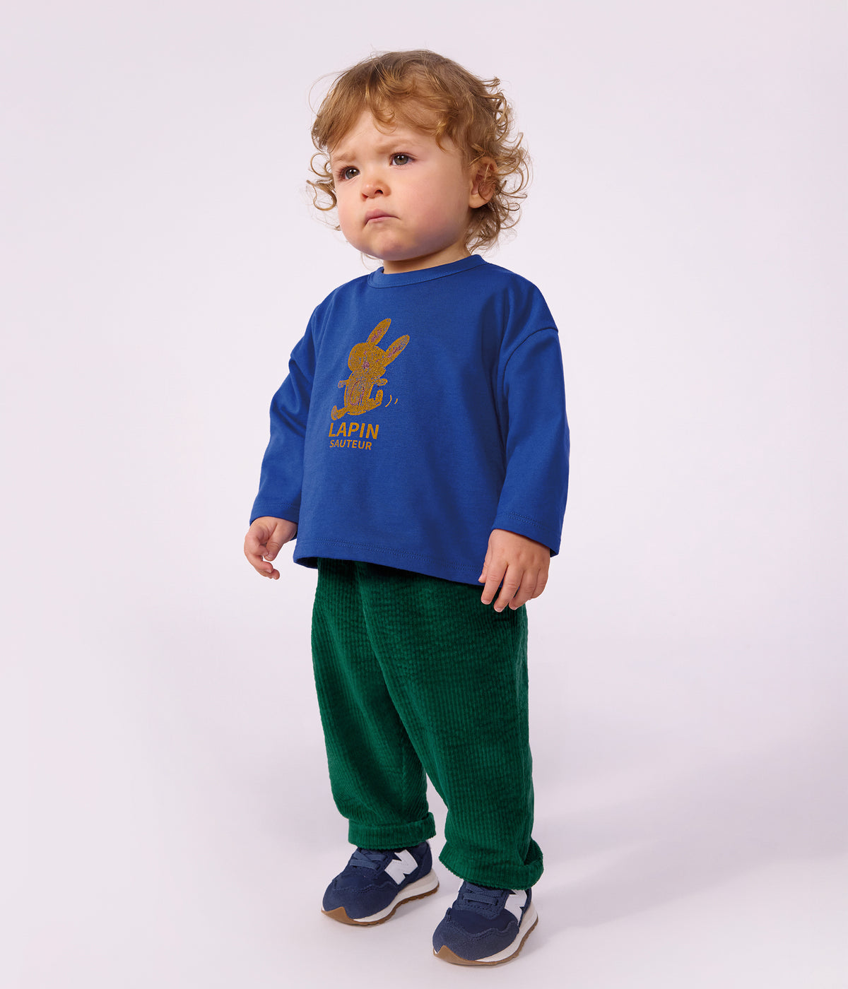 pantalon-bébé-en-velours-uni