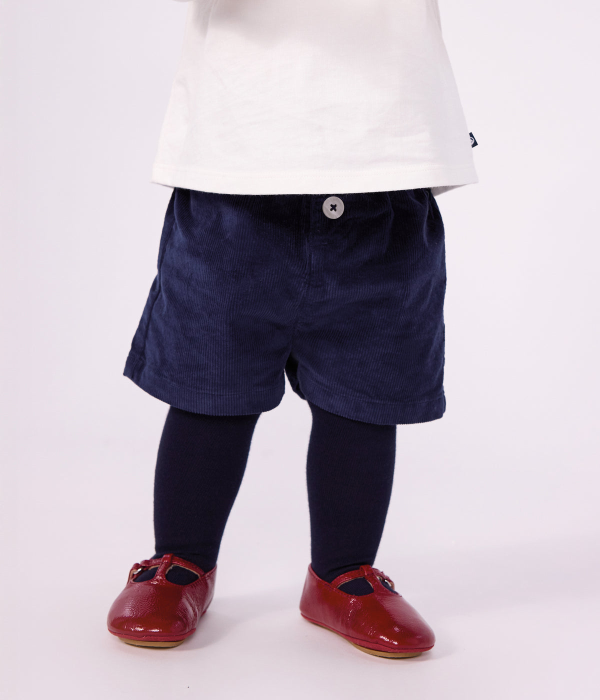short-bébé-en-velours-uni