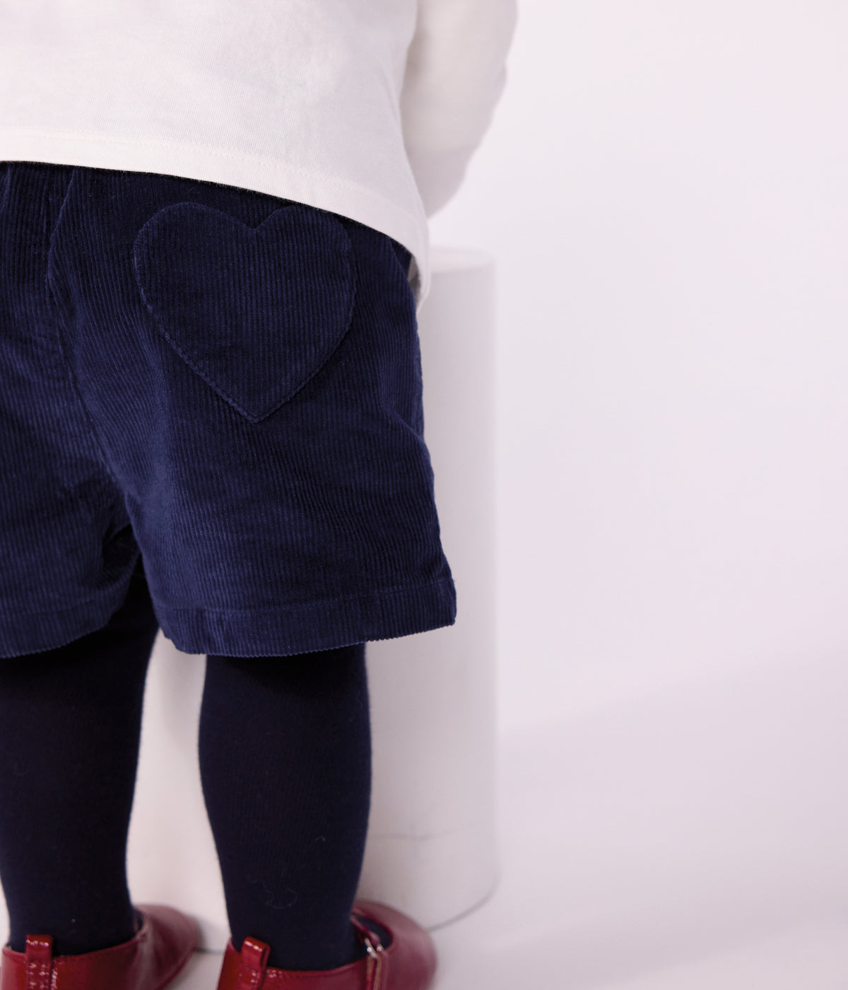 short-bébé-en-velours-uni