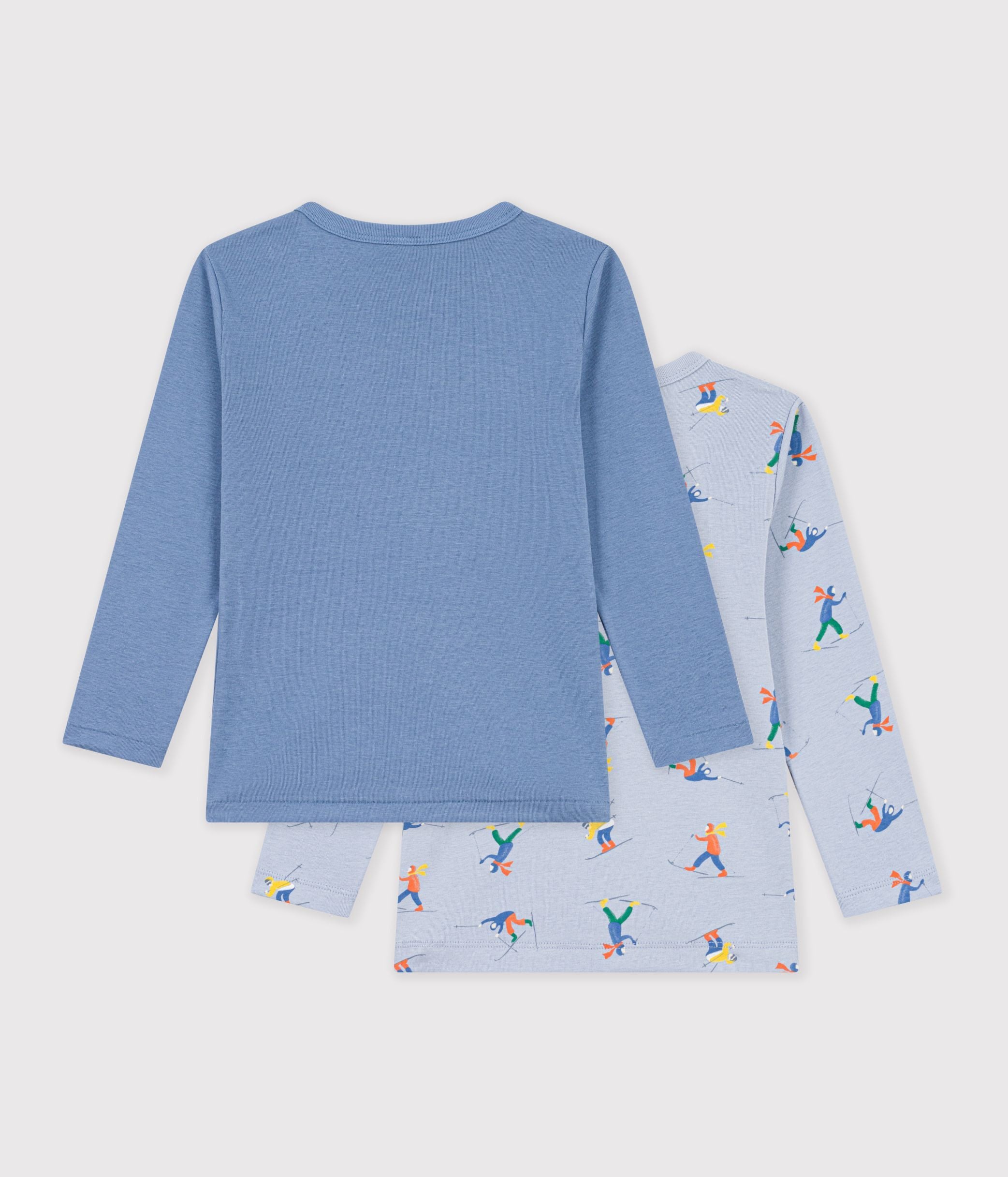lot-de-tee-shirts-enfant-en-coton-manches-longues-imprimé