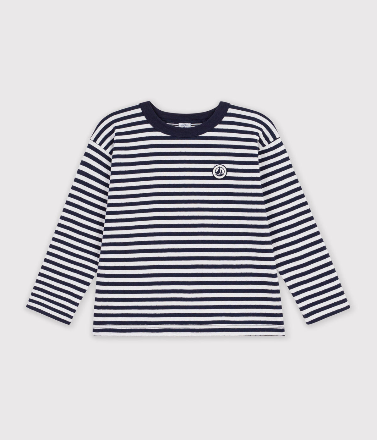 tee-shirt-enfant-manches-longues-à-rayures
