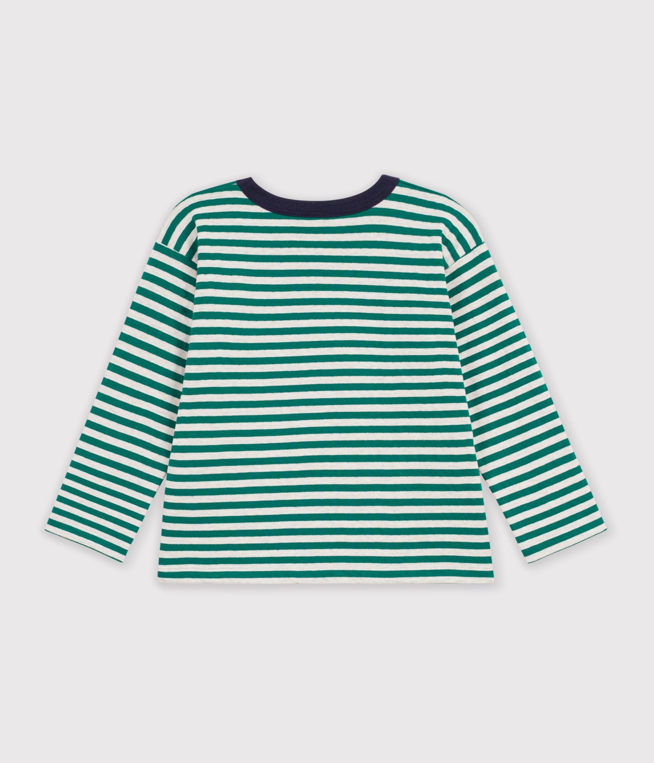 tee-shirt-enfant-manches-longues-à-rayures