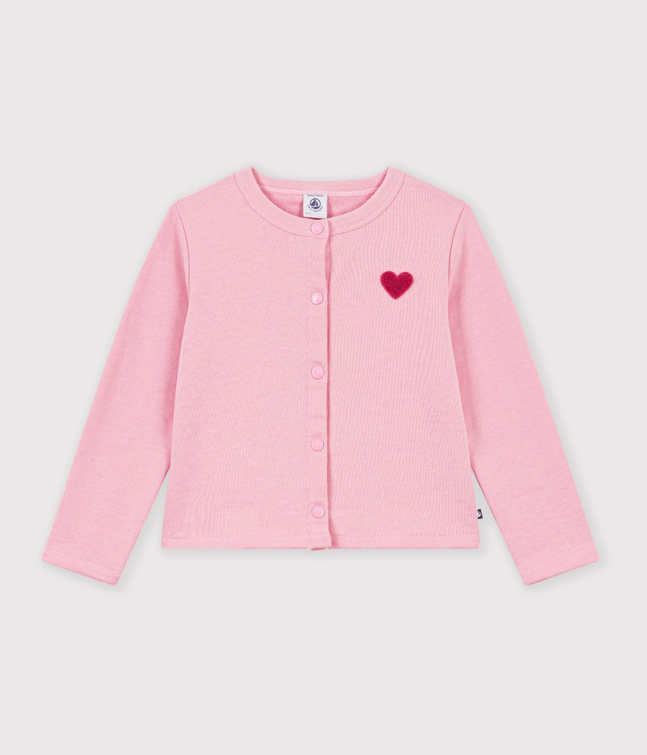 cardigan-enfant-en-coton-uni