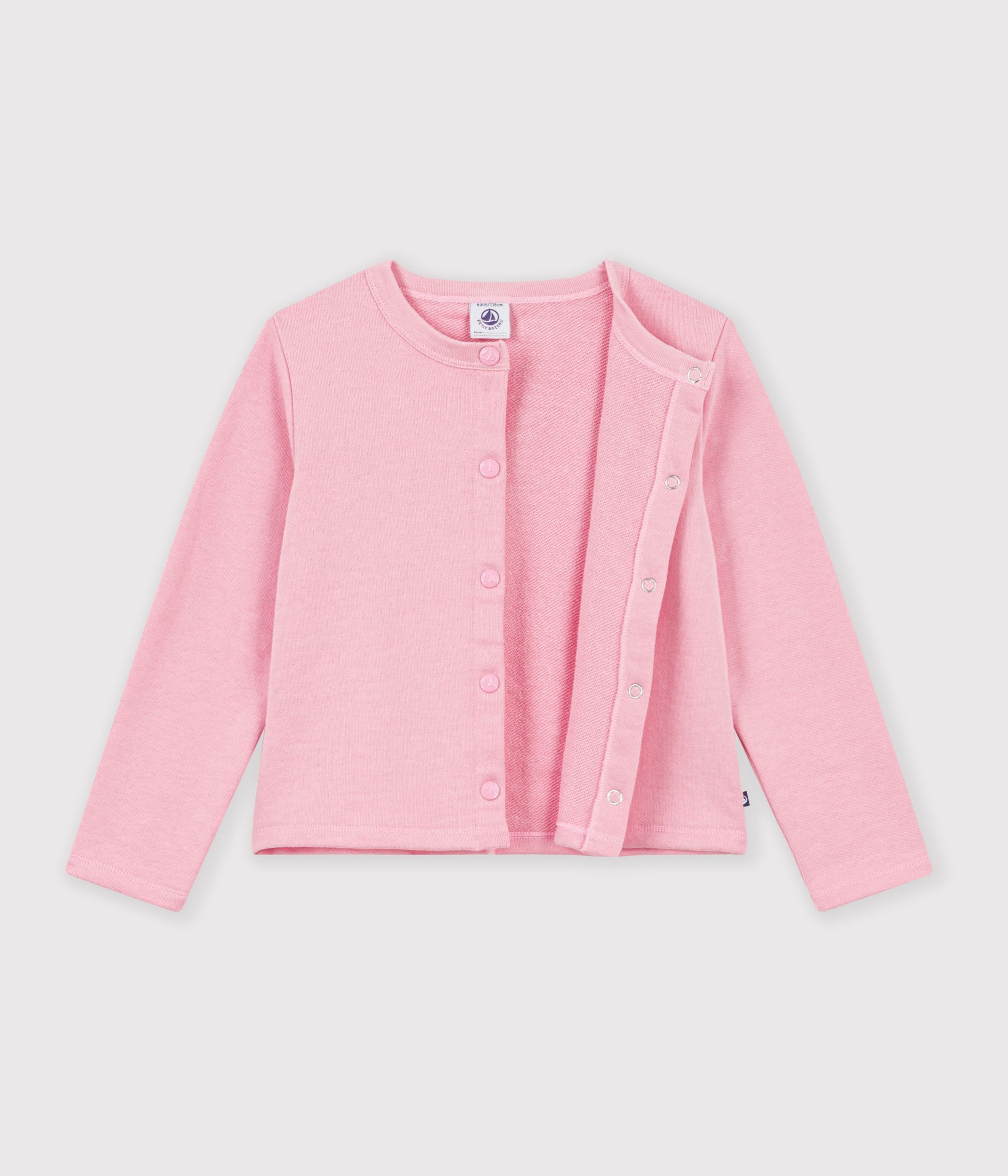 cardigan-enfant-en-coton-uni