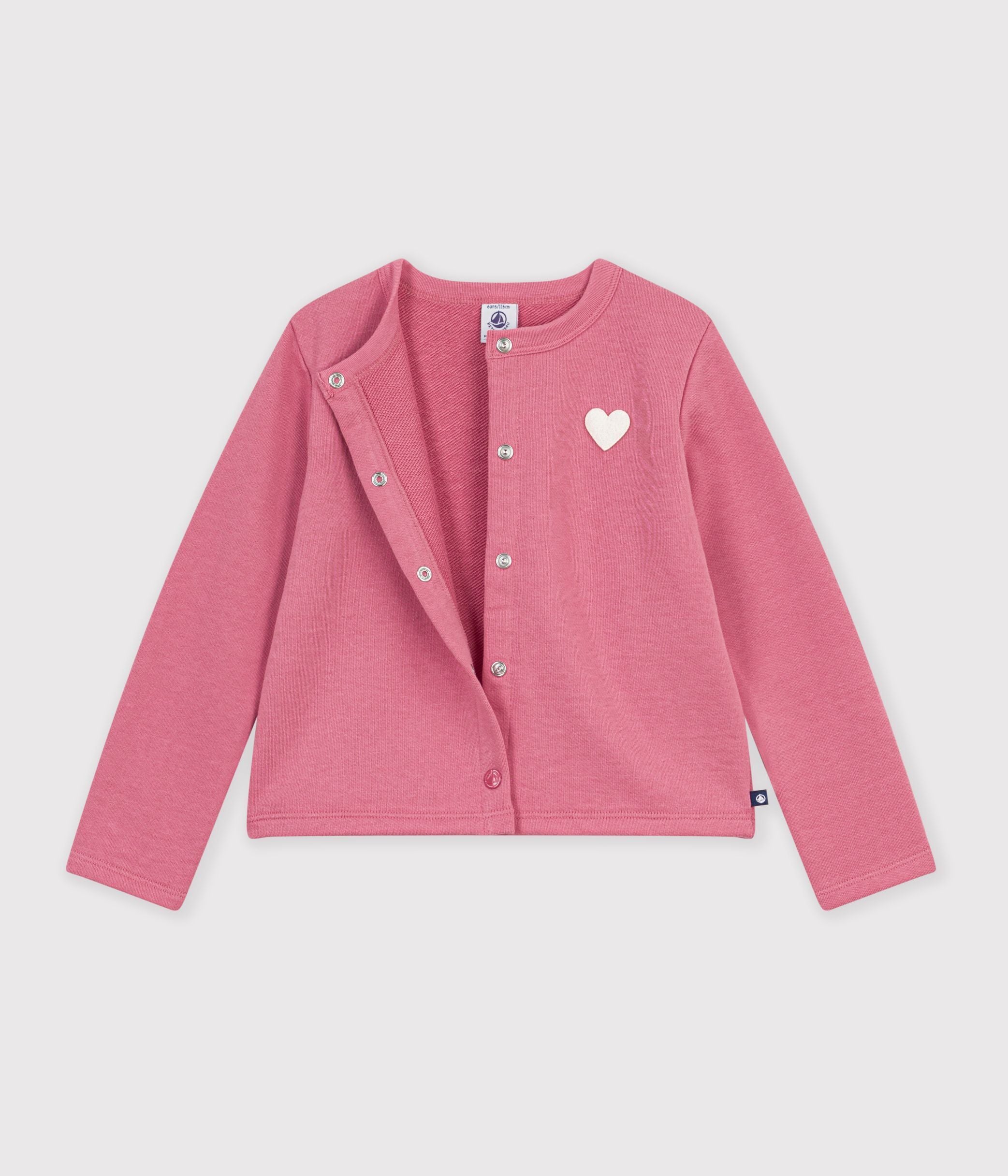 cardigan-enfant-en-coton-uni