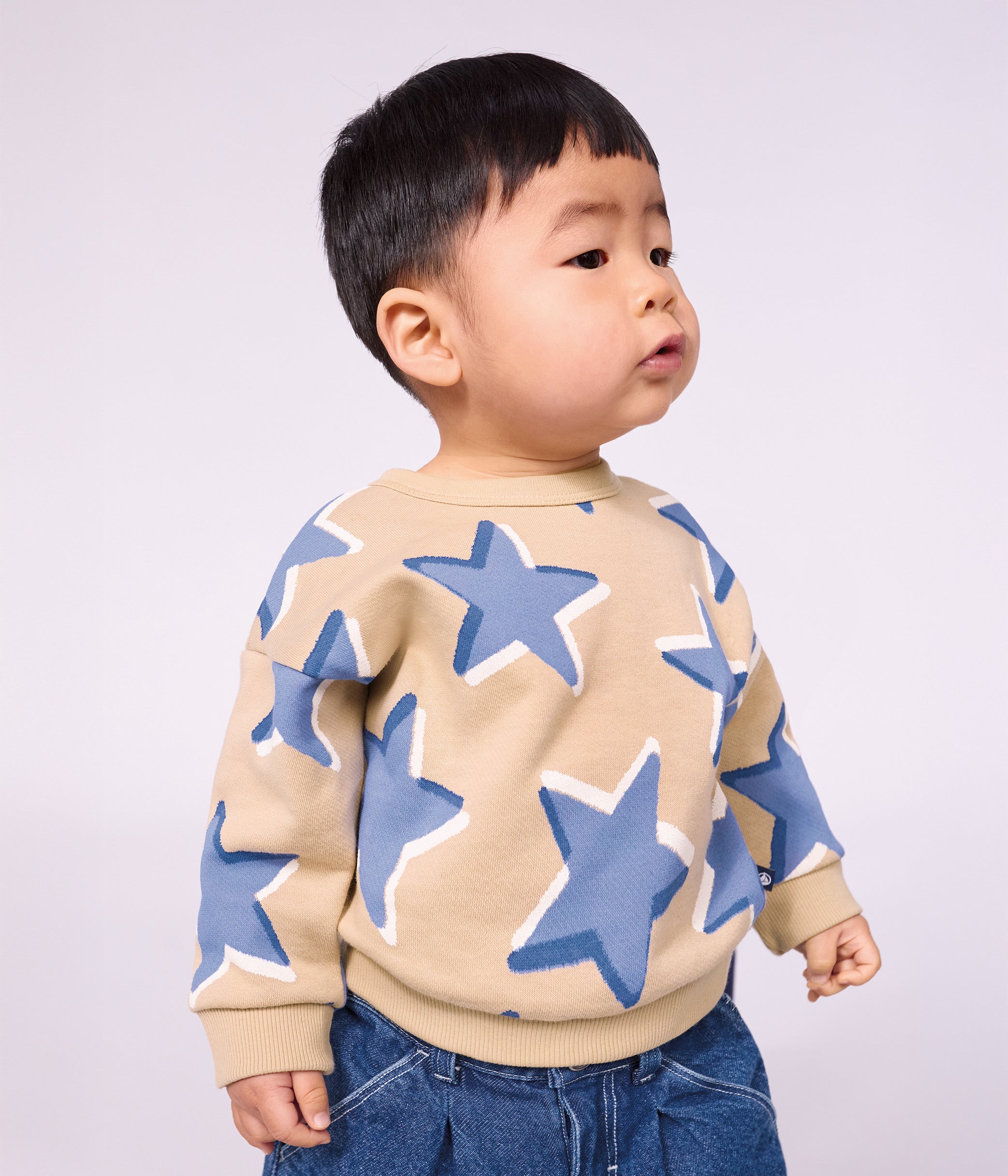 sweatshirt-bébé-en-coton-imprimé-coeurs
