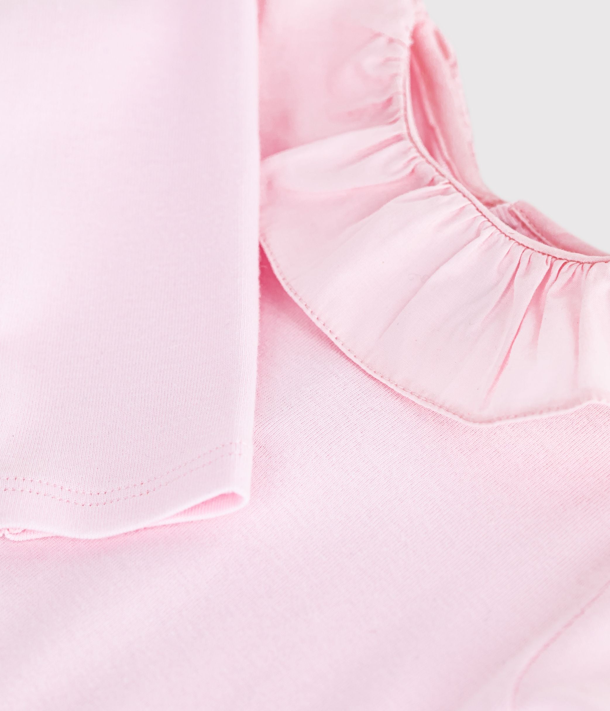 body-bébé-en-coton-uni-à-col