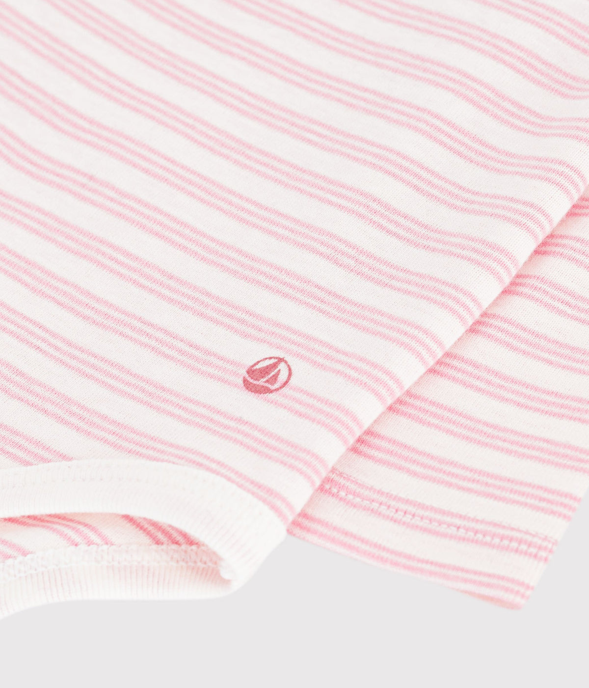 body-bébé-col-roulé-en-coton-à-rayures