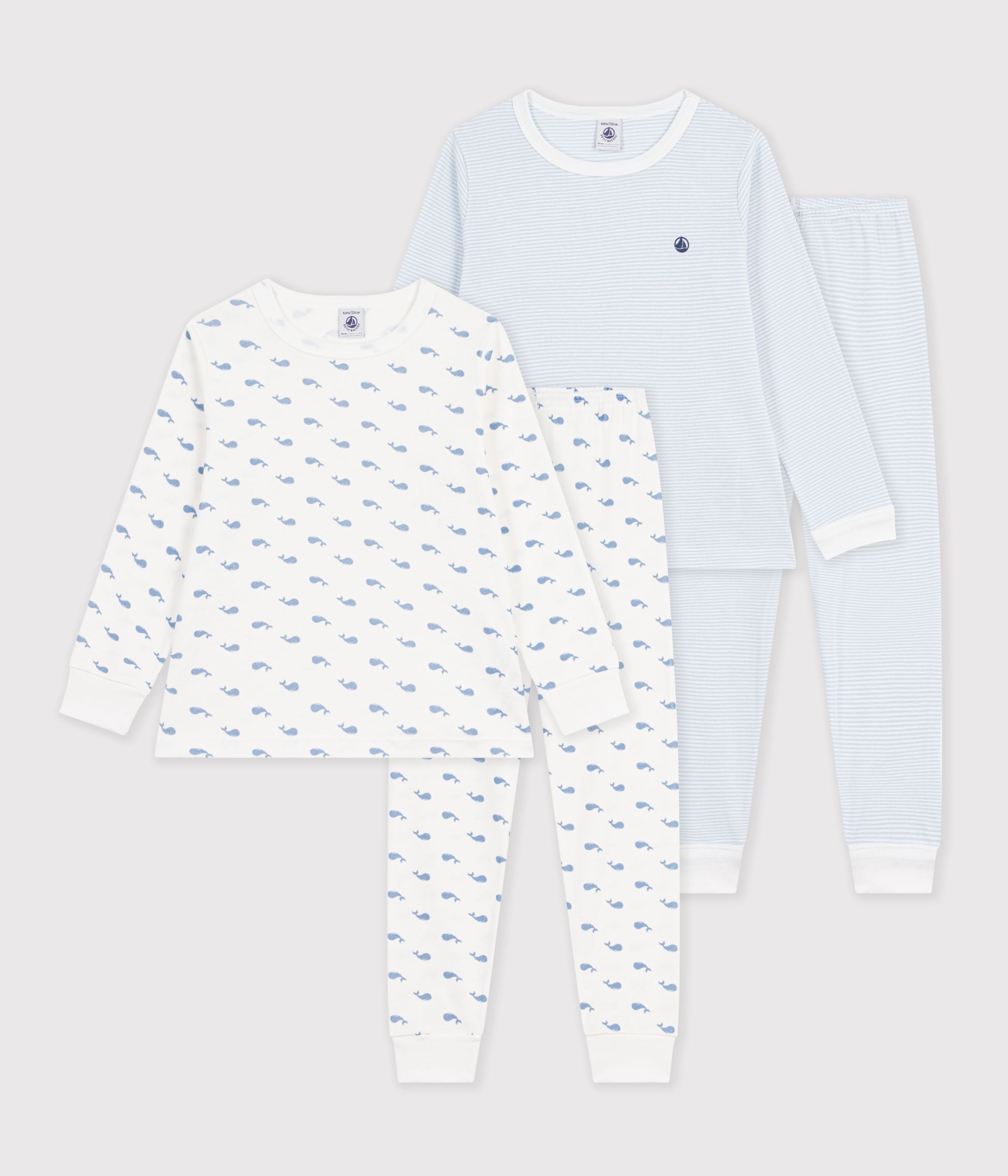lot-de-pyjamas-enfant-en-coton-imprimé
