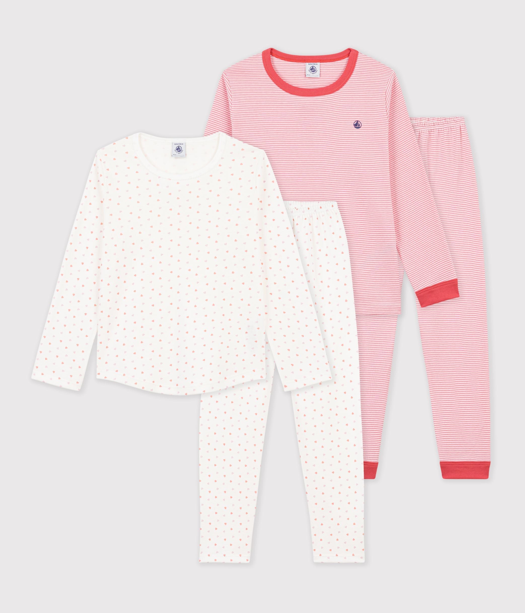 lot-de-pyjamas-enfant-en-coton-imprimé